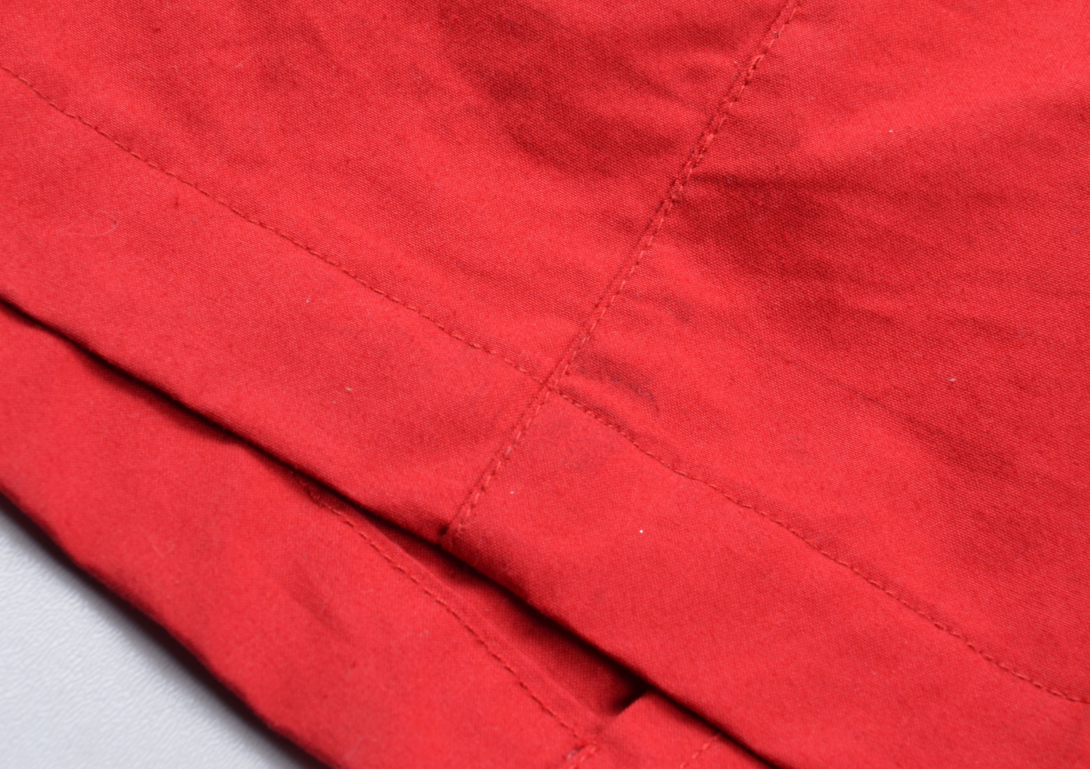 Other House Of Bruar Waxed Cotton Red Belted Trench Coat Size M / US 6-8 / IT 42-44 - 15 Thumbnail