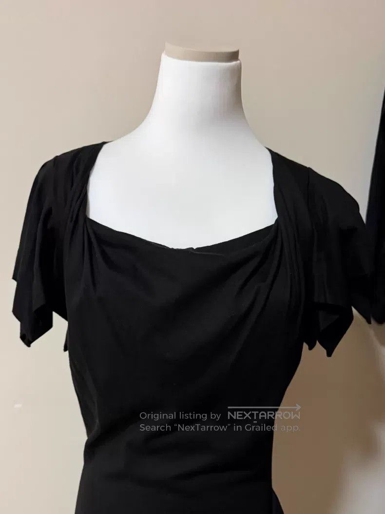 Vivienne Westwood Vivienne Westwood Saturn Embroidery Odd Dip-Dyed Black Dre Size M / US 6-8 / IT 42-44 - 3 Thumbnail