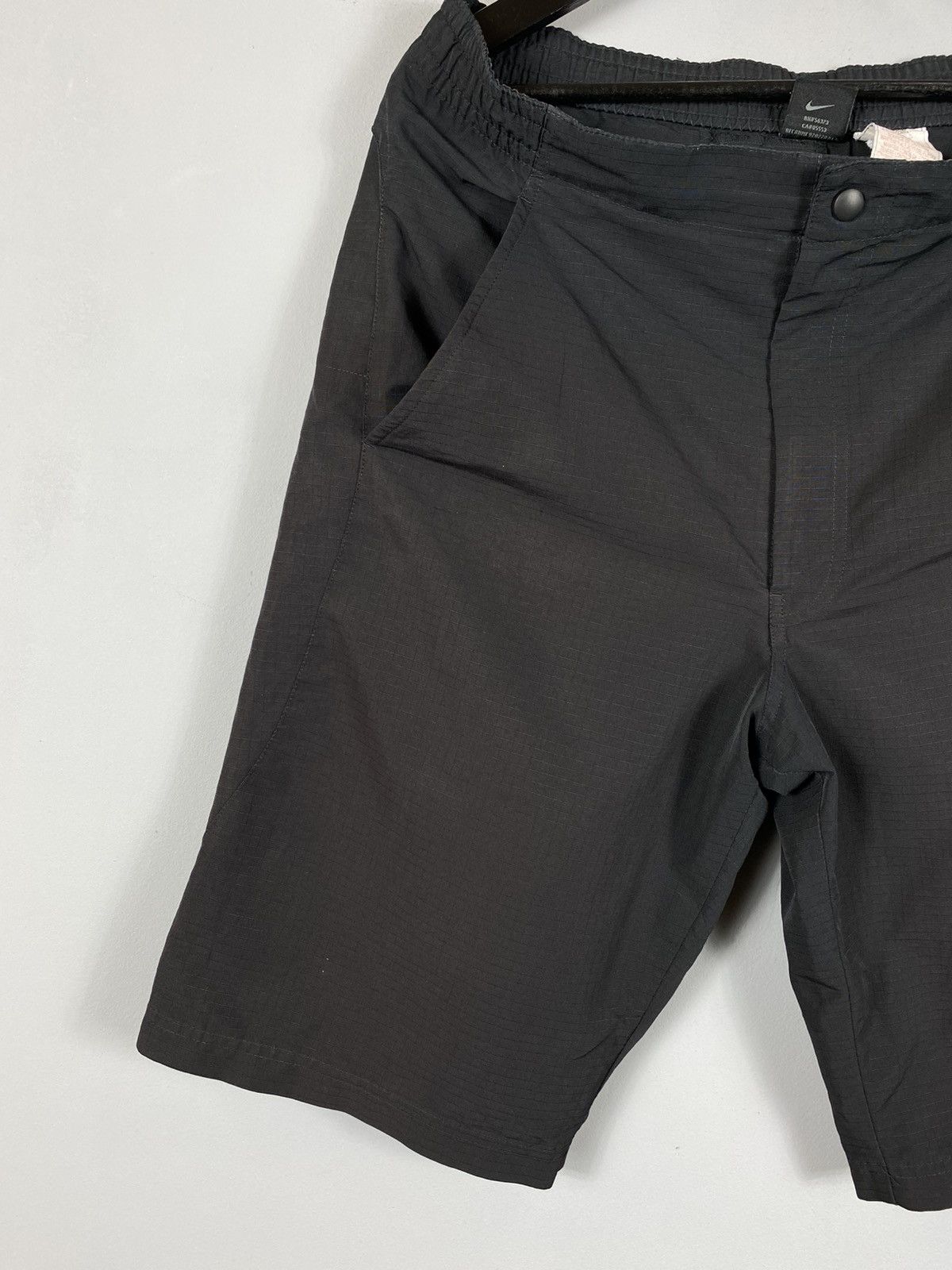 Nike × Vintage 90s Vintage Nike Mini Swoosh Shorts Mens M y2k Size US 32 / EU 48 - 3 Thumbnail