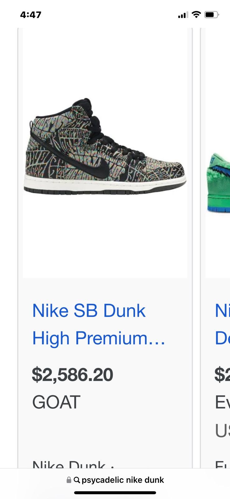 Nike Psychedelic Nike SB Dunk Size US 10.5 / EU 43-44 - 7 Thumbnail