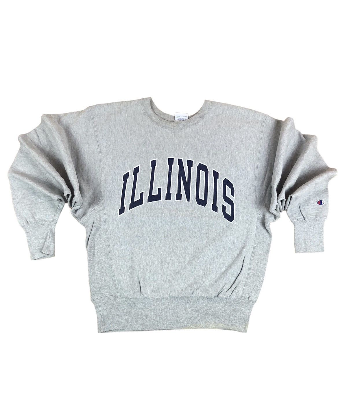 Champion × Vintage Vintage Champion Reverse Weave ILLINOIS Spellout Size US M / EU 48-50 / 2 - 1 Thumbnail