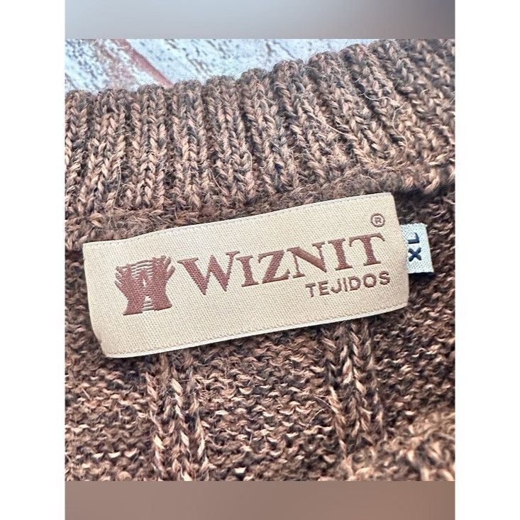 Other Vintage Wiznit 100% Baby Alpaca Wool Men's Ribbed Crewneck S Size XL / US 12-14 / IT 48-50 - 6 Thumbnail