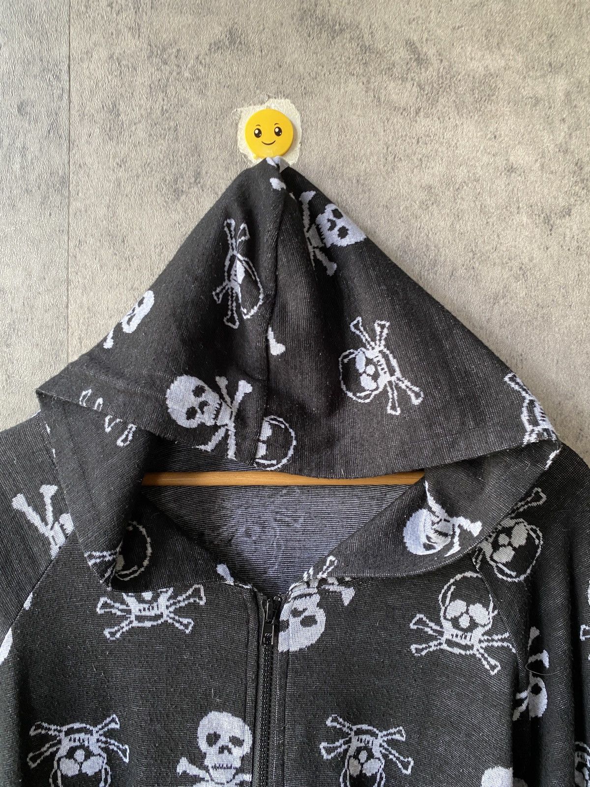 If Six Was Nine Crazy Angle Skulls Design Hoodie Size US M / EU 48-50 / 2 - 4 Thumbnail