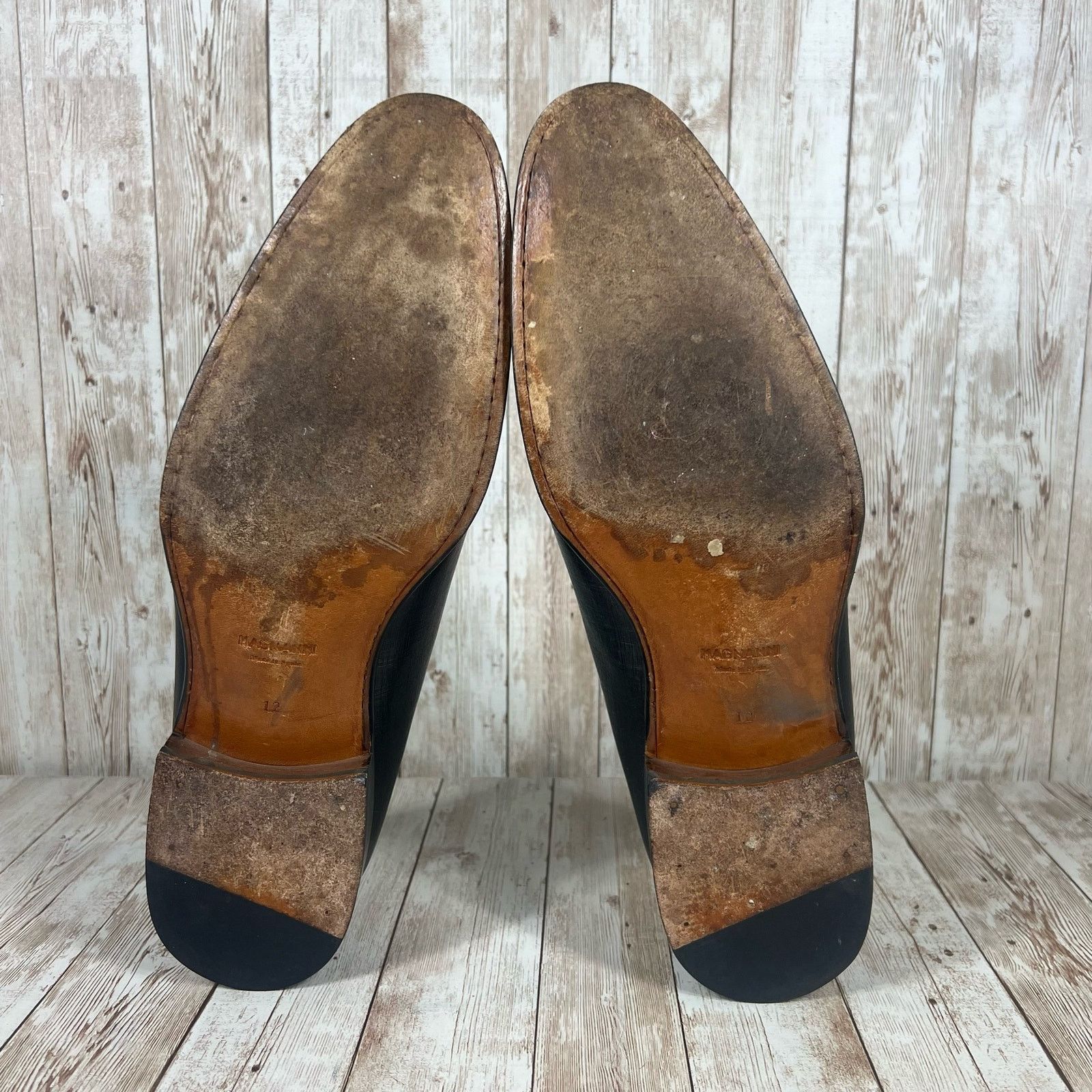 Magnanni Magnanni Saks fifth avenue penny loafer Mens 12 Size US 12 / EU 45 - 7 Thumbnail
