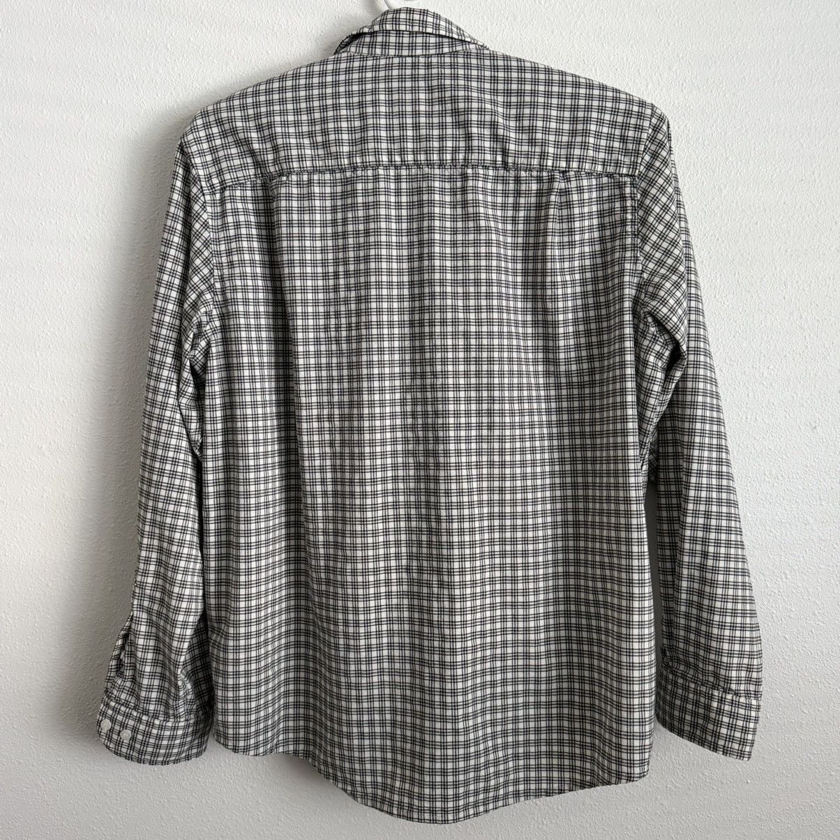 Pendleton Pendleton Fitted Shirt Mens XL Blue Plaid Virgin Wool Button Size US XL / EU 56 / 4 - 4 Thumbnail