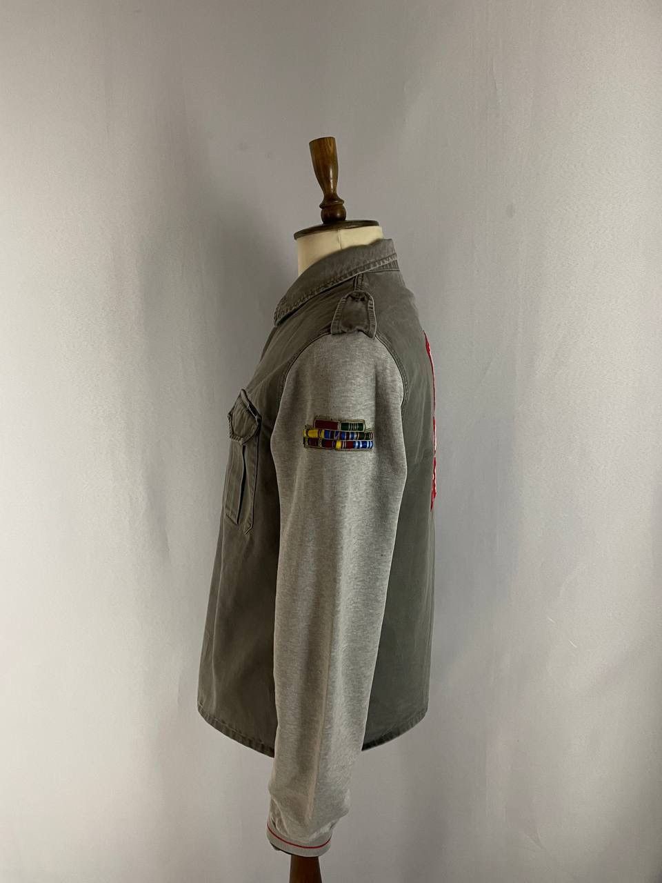Dolce & Gabbana Dolce&Gabbana Overshirt Jacket Grey Size US XL / EU 56 / 4 - 6 Thumbnail