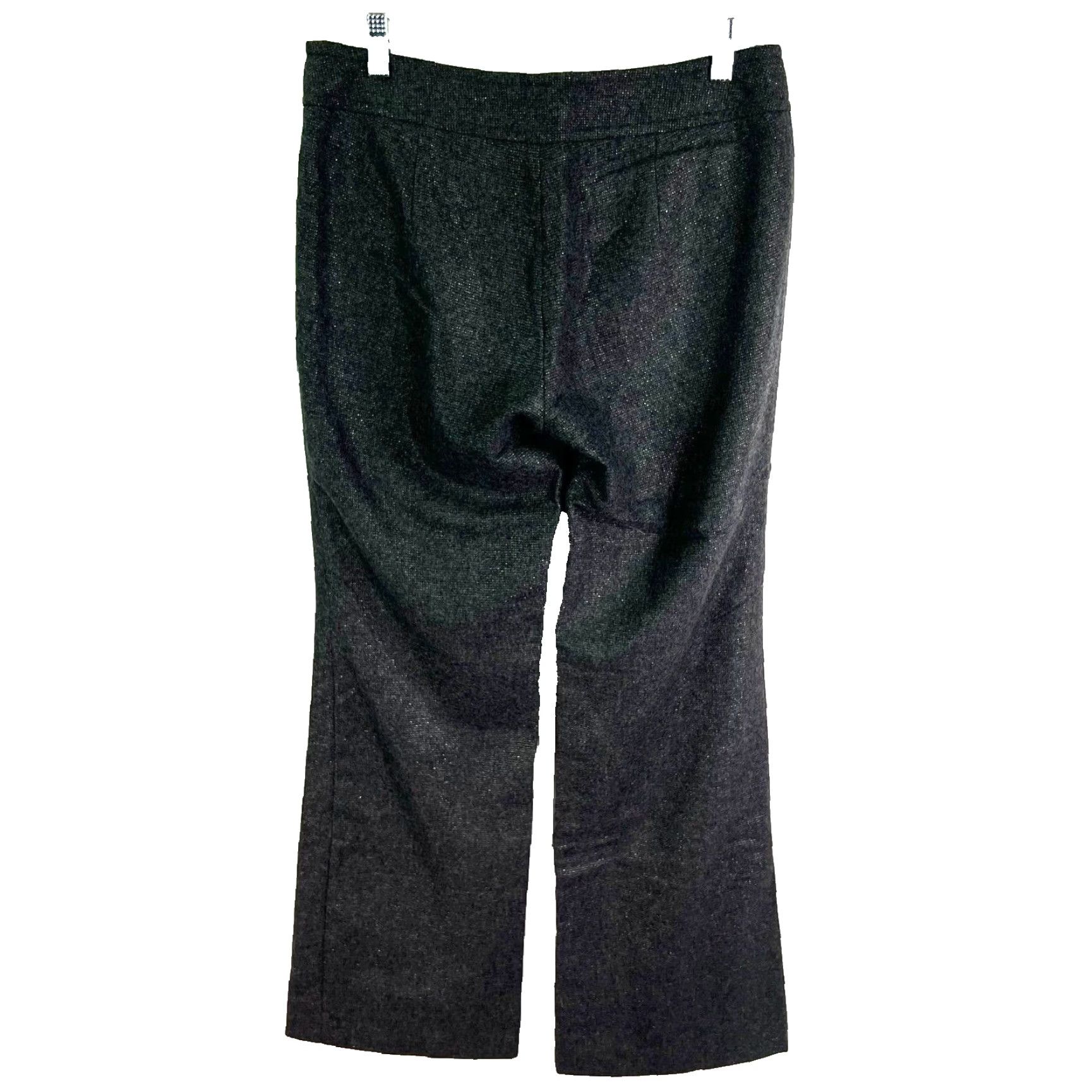 Eddie Bauer VINTAGE Eddie Bauer Flared Wool Blend Dress Pants Womens Size 4 Gray 33in Inseam Metallic Classic Size ONE SIZE - 7 Thumbnail