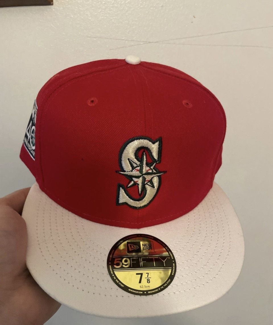 image of Myfitteds Seattle Mariners Ichiro 1.0 Size in Red, Men's