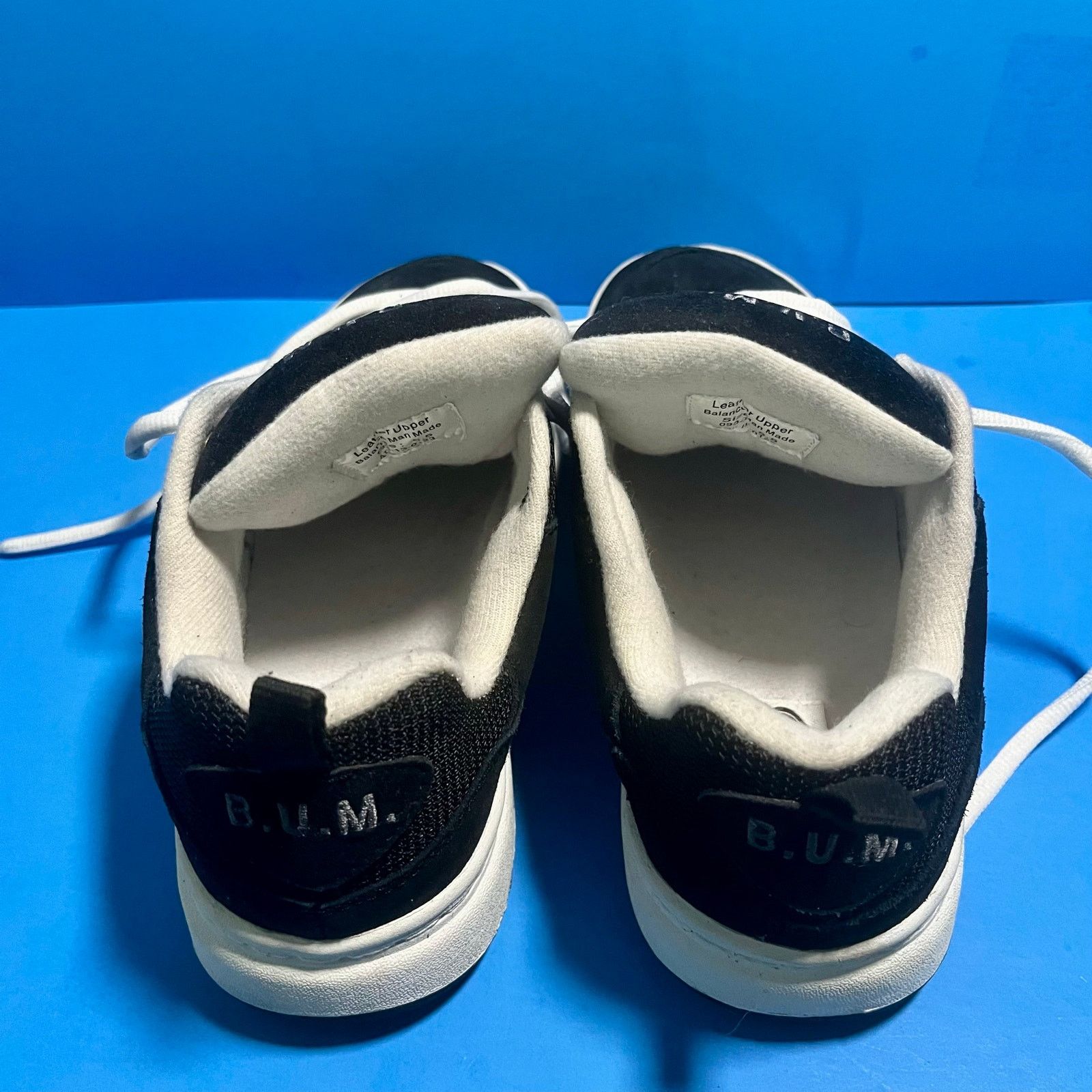 B.U.M Equipment Y2K B.U.M. Sneakers Men’s Sz 5.5 Black White Skate Shoes Size US 5.5 / EU 38 - 5 Thumbnail