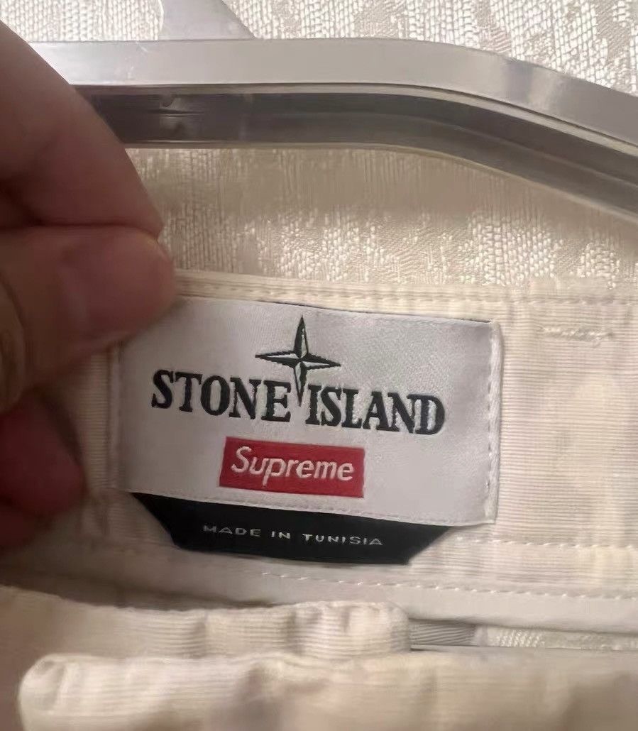 Stone Island Stone Island x Supreme Thermal Reflective Camo Cargo Pants Size US 34 / EU 50 - 4 Thumbnail