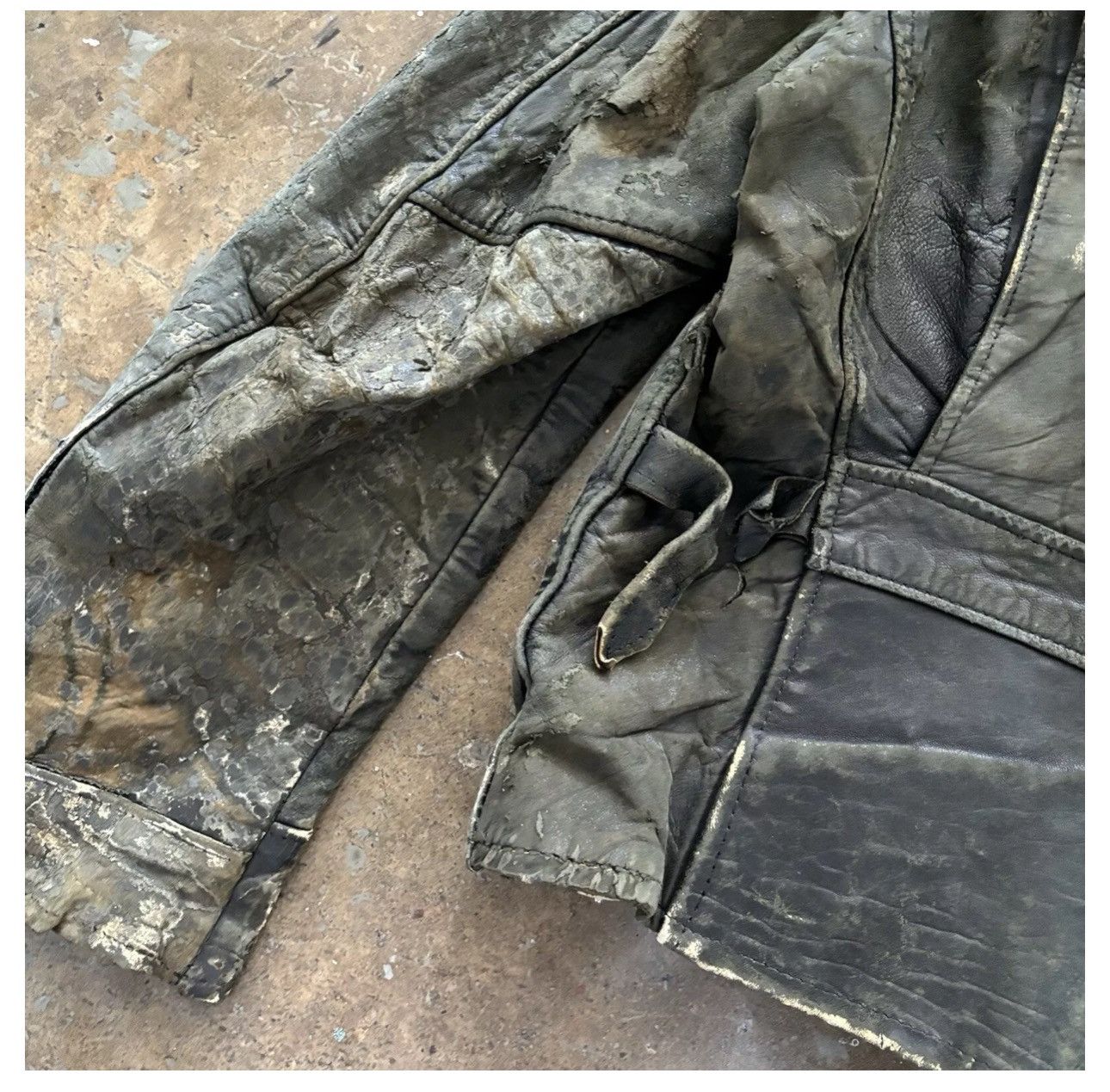 Vintage Vintage 1930’s Leather Moto Jacket - Archival Size US M / EU 48-50 / 2 - 13 Thumbnail