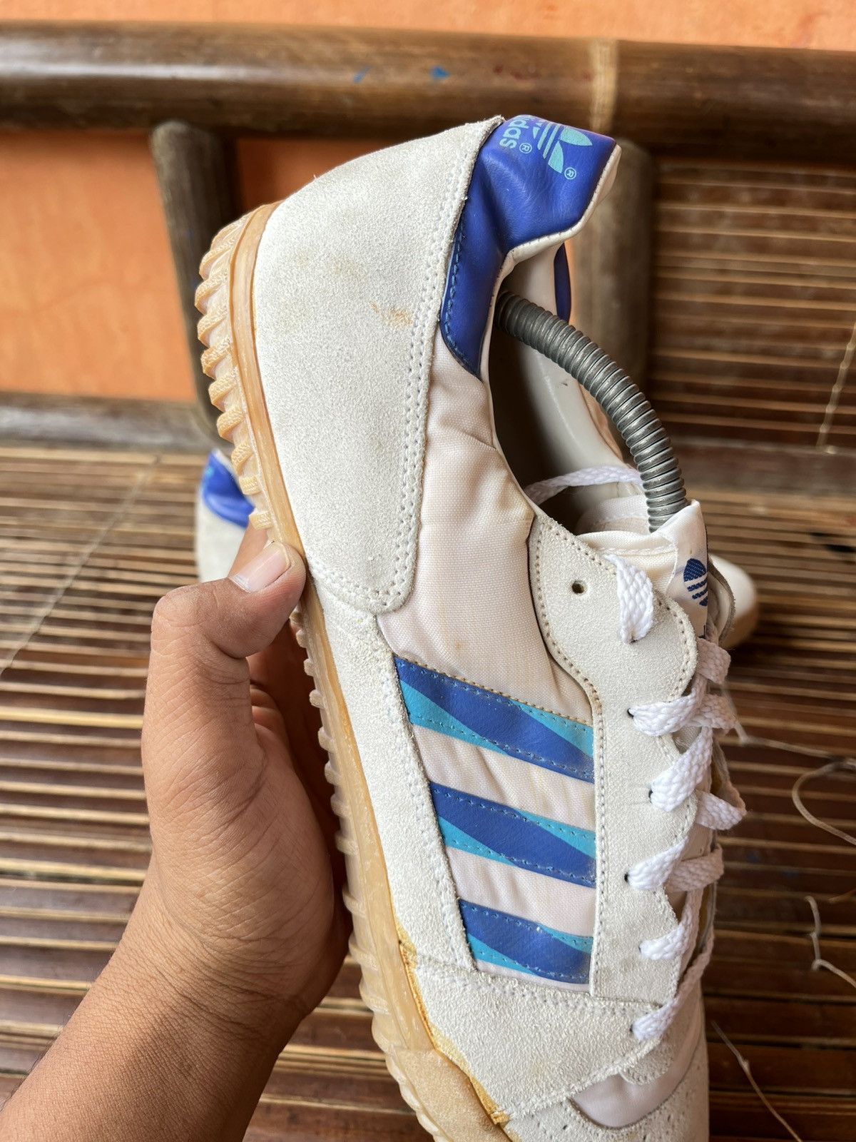 Adidas 1990s Adidas Indoor training vintage rare Size US 12.5 / EU 45-46 - 9 Thumbnail