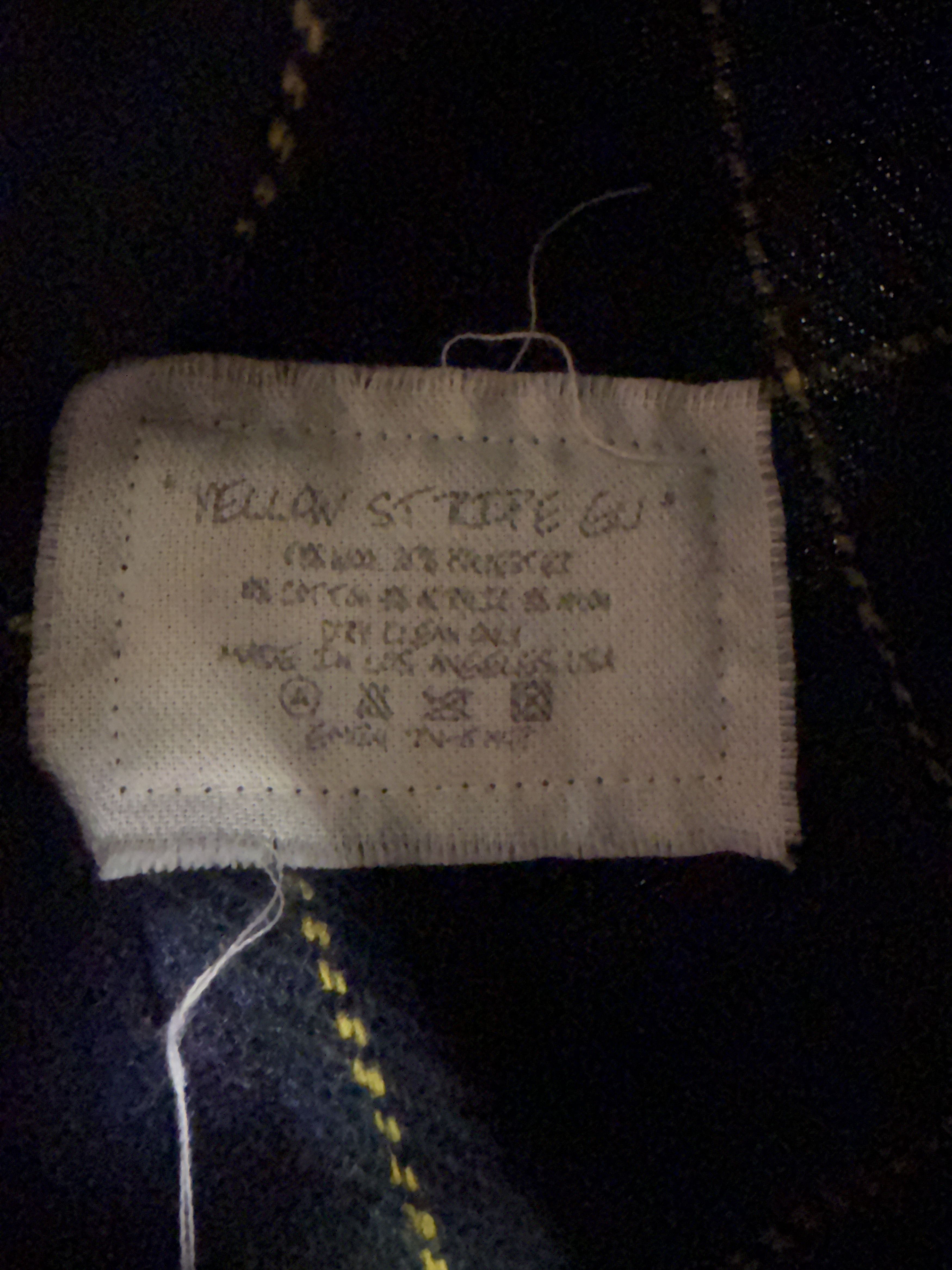 Greg Lauren $1000 Greg Lauren Yellow Stripe GL 1 Kimono Size US XS / EU 42 / 0 - 10 Thumbnail