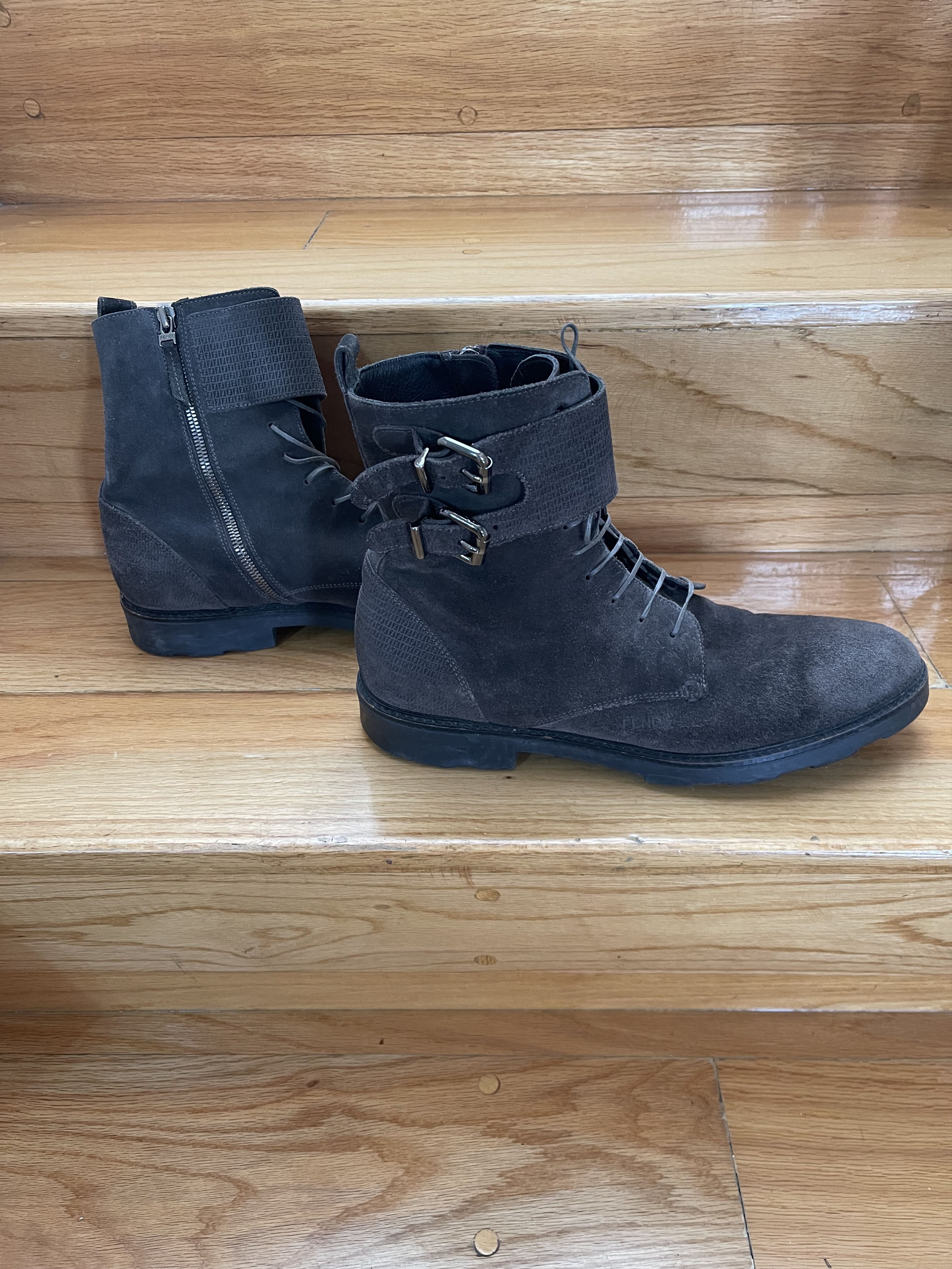 Fendi last price Fendi Suede Boots Size US 10 / EU 43 - 5 Thumbnail
