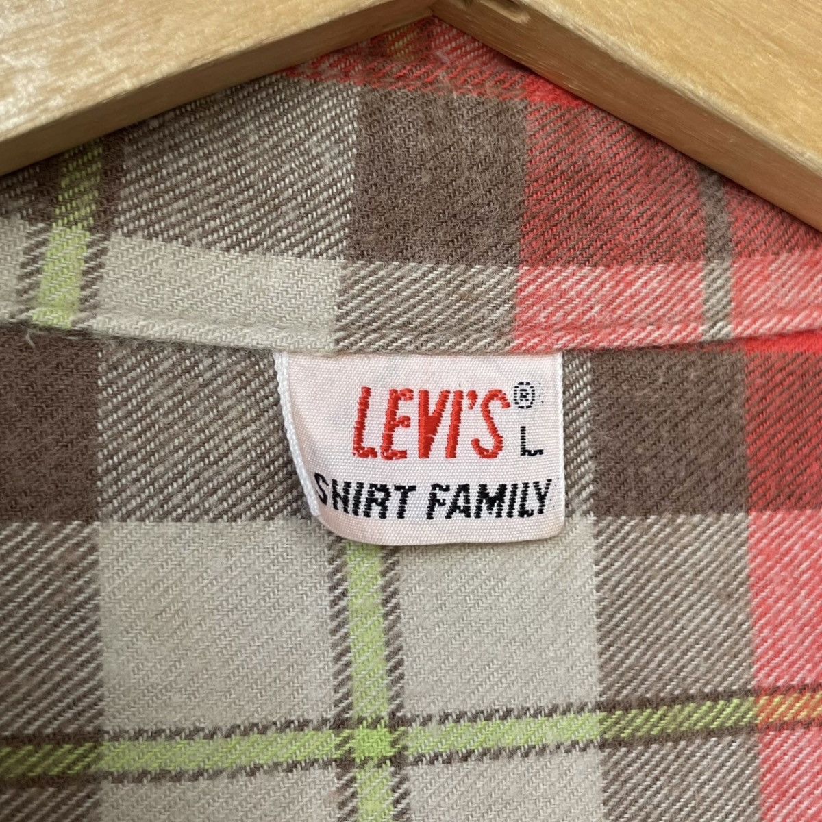 Levi's Levi’s Strauss Shirt Family Japan Vintage Repro Flannel Size US L / EU 52-54 / 3 - 5 Thumbnail