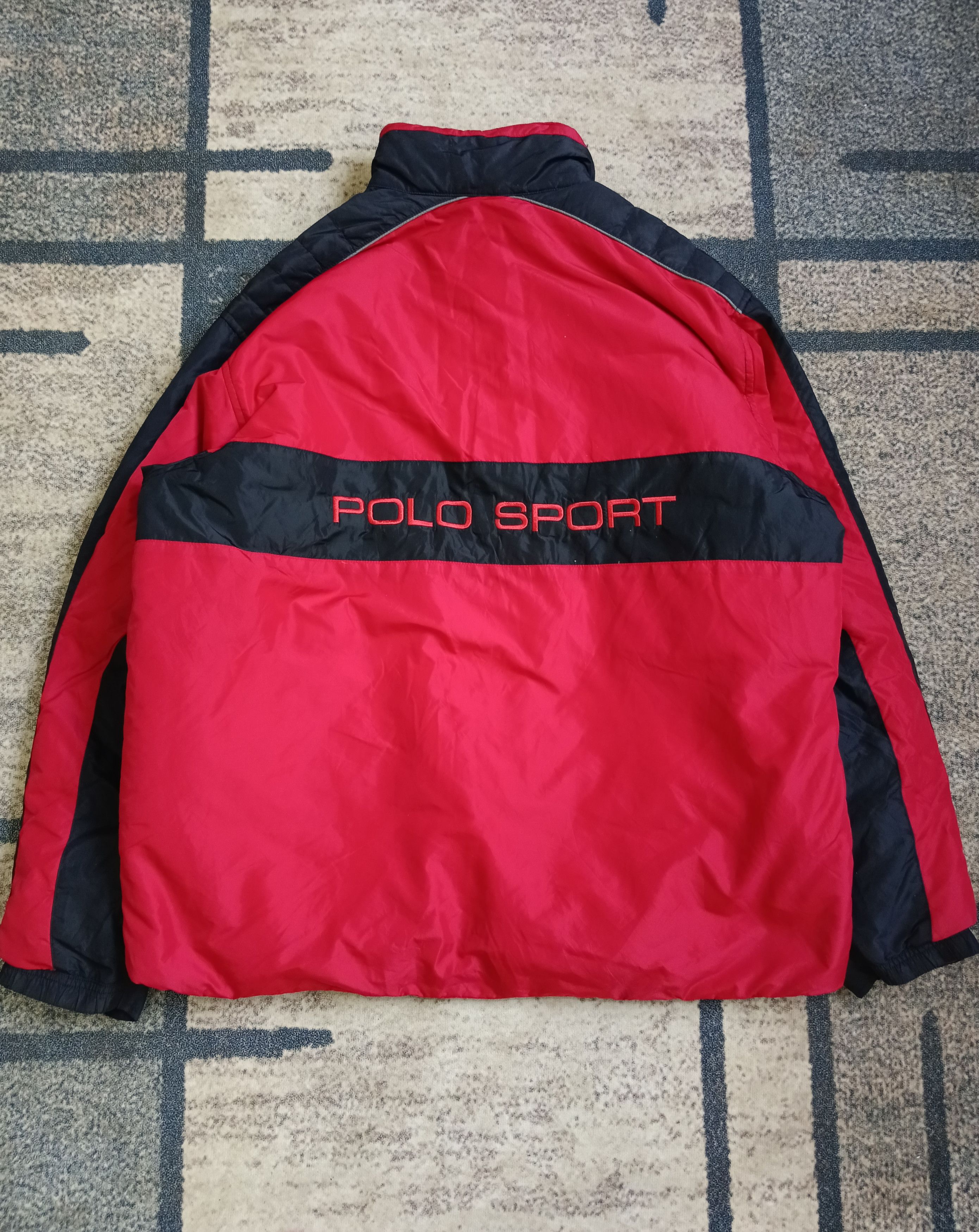 Polo Ralph Lauren POLO SPORT 90s REVERSIBLE PUFFER JACKET Size US L / EU 52-54 / 3 - 3 Thumbnail