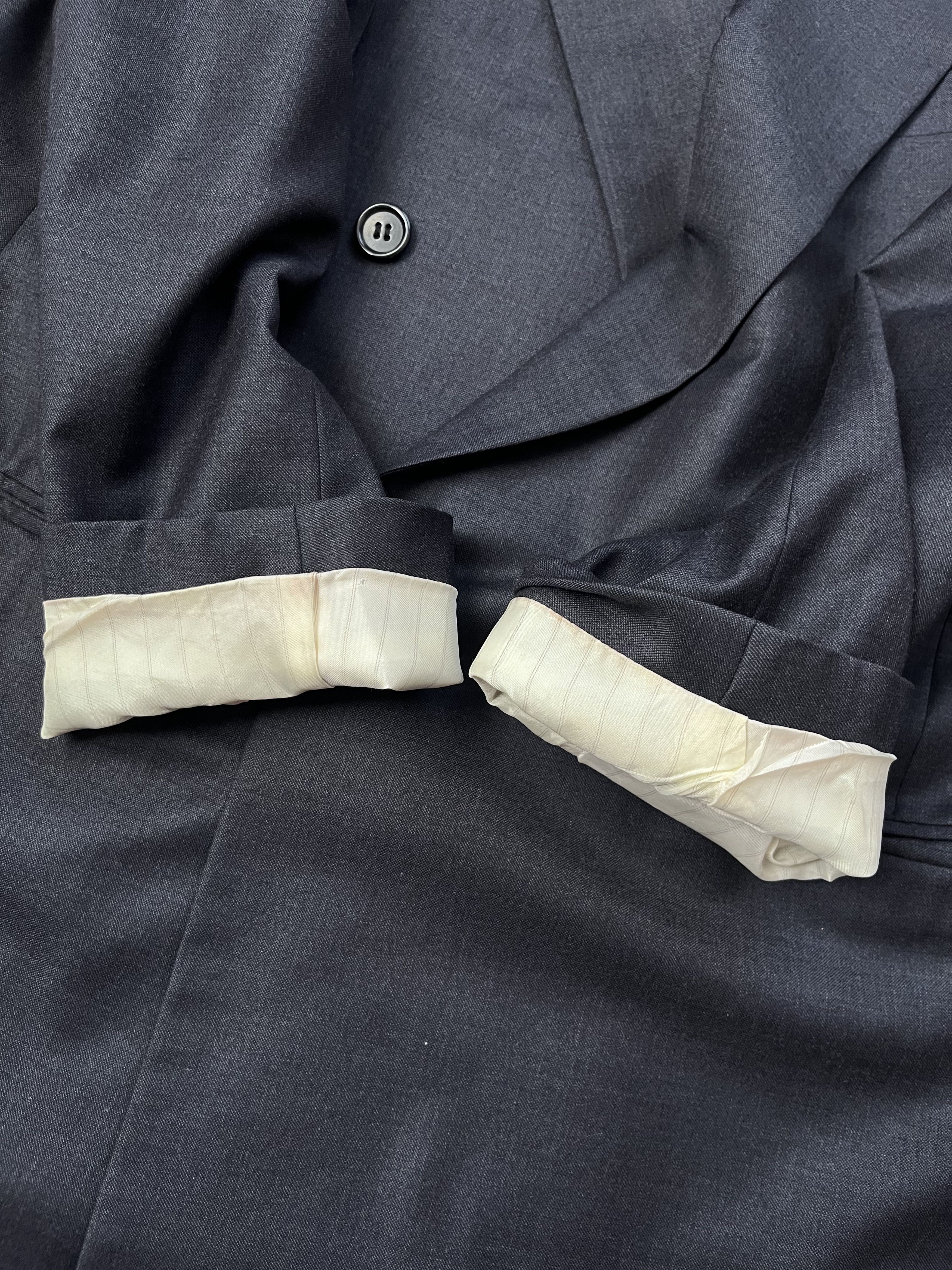 Pal Zileri Pal Zileri Ing Loro Piana Virgin Wool Suit Double Breast Size 50R - 10 Thumbnail