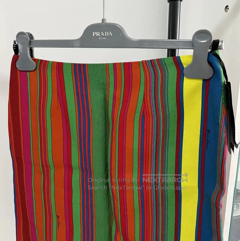Versace Versace Multicolor Summer Mini Skirt XS . Size 22" - 2 Thumbnail