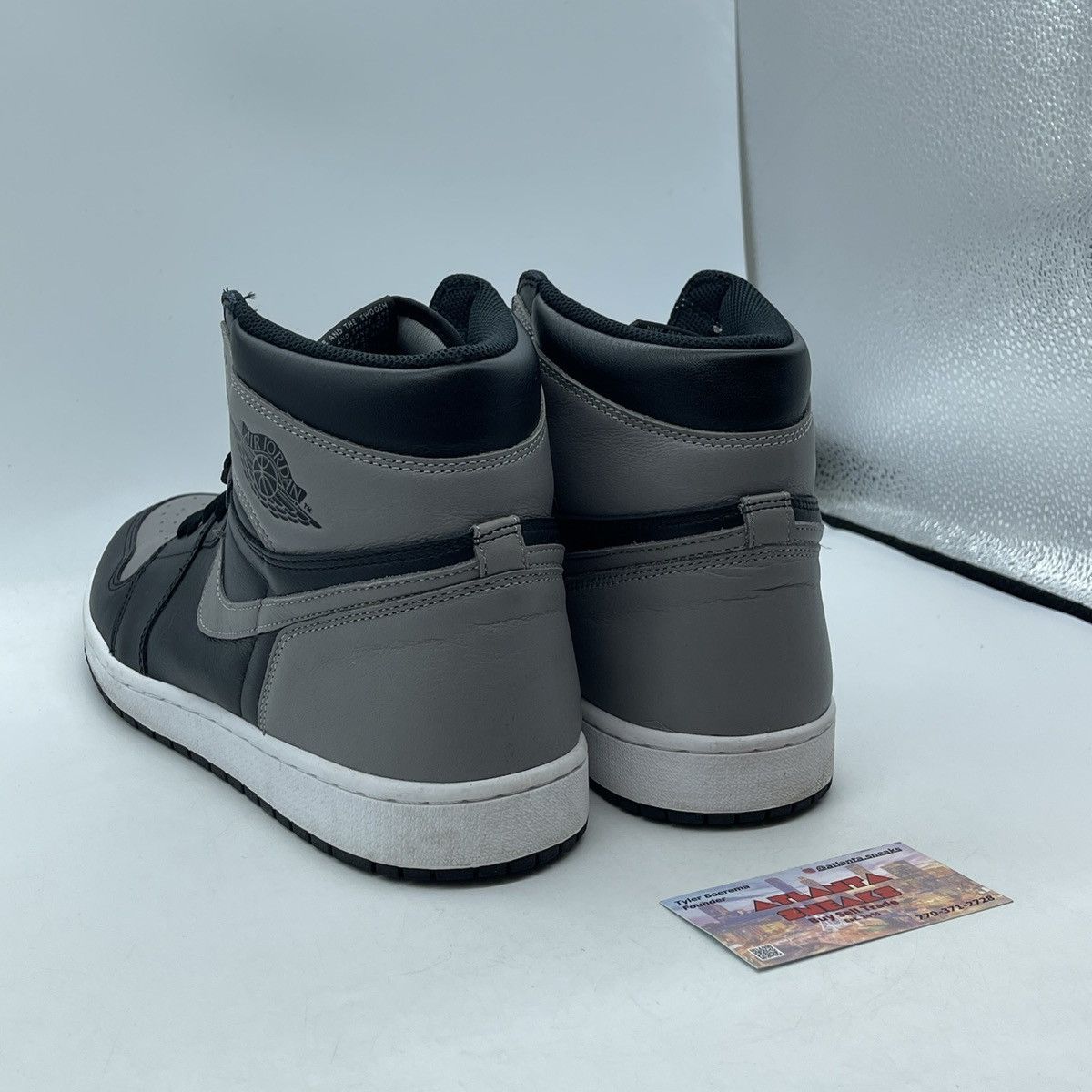 Jordan Brand Air Jordan 1 high shadow Size US 13 / EU 46 - 4 Thumbnail