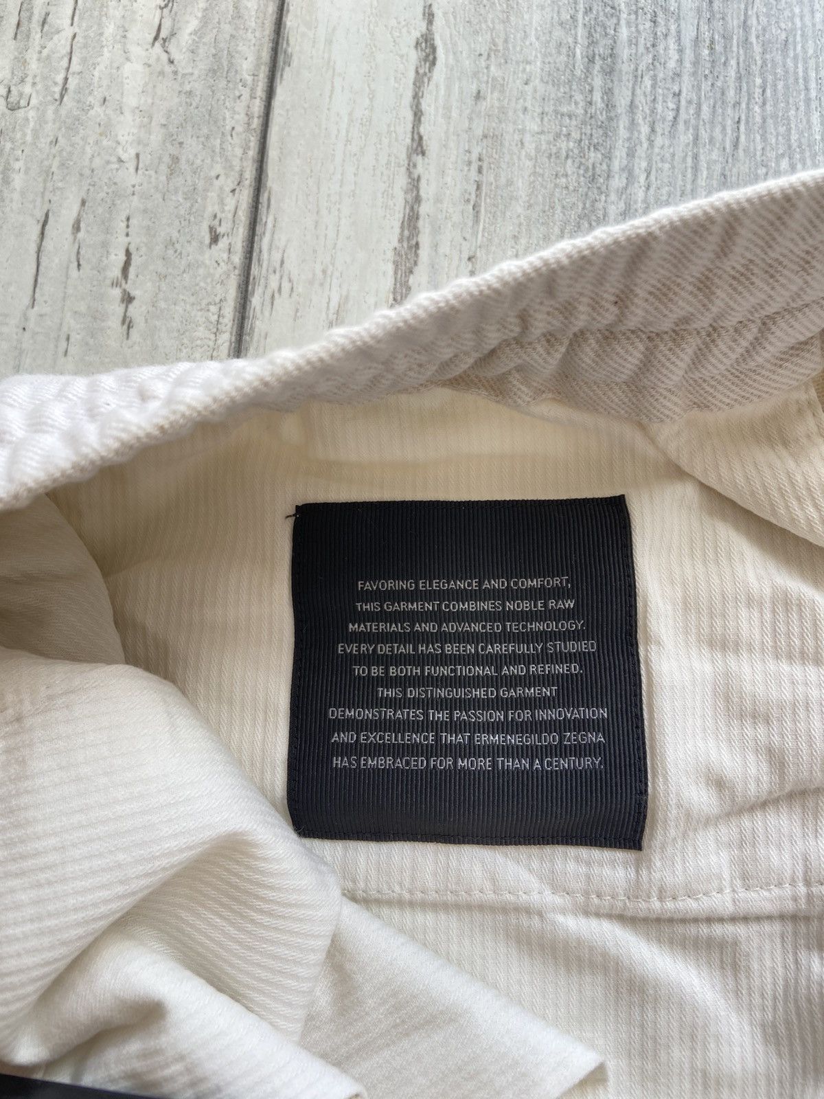 Ermenegildo Zegna Ermenegildo Zegna Cotton Trouthers Size US 38 / EU 54 - 12 Thumbnail