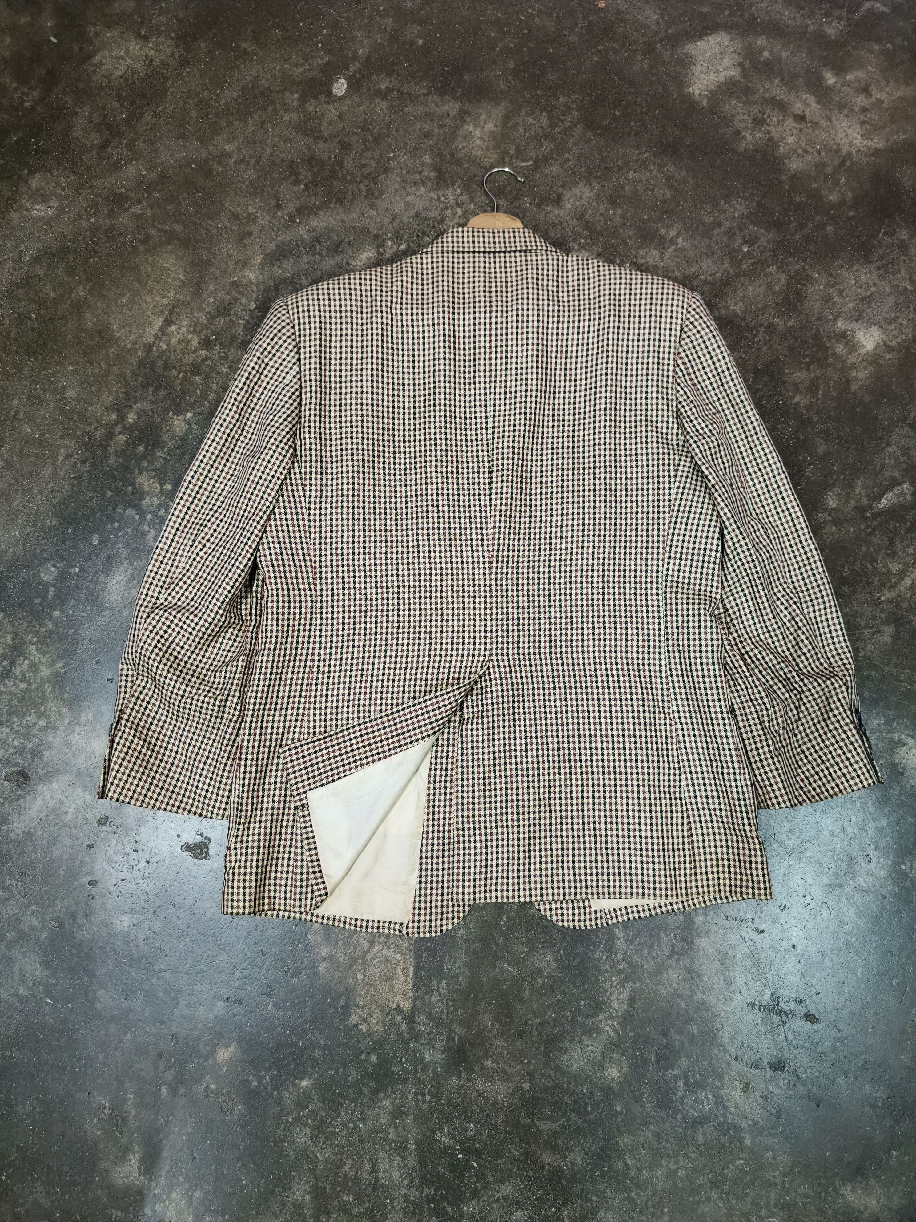 Yves Saint Laurent YSL YVES SAINT LAURENT PLAID BLAZER JACKET Size 44R - 6 Thumbnail