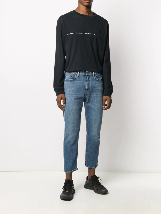 Acne Studios BNWT SS23 ACNE STUDIOS RIVER MID BLUE SLIM FIT JEANS 36 Size US 36 / EU 52 - 13 Thumbnail