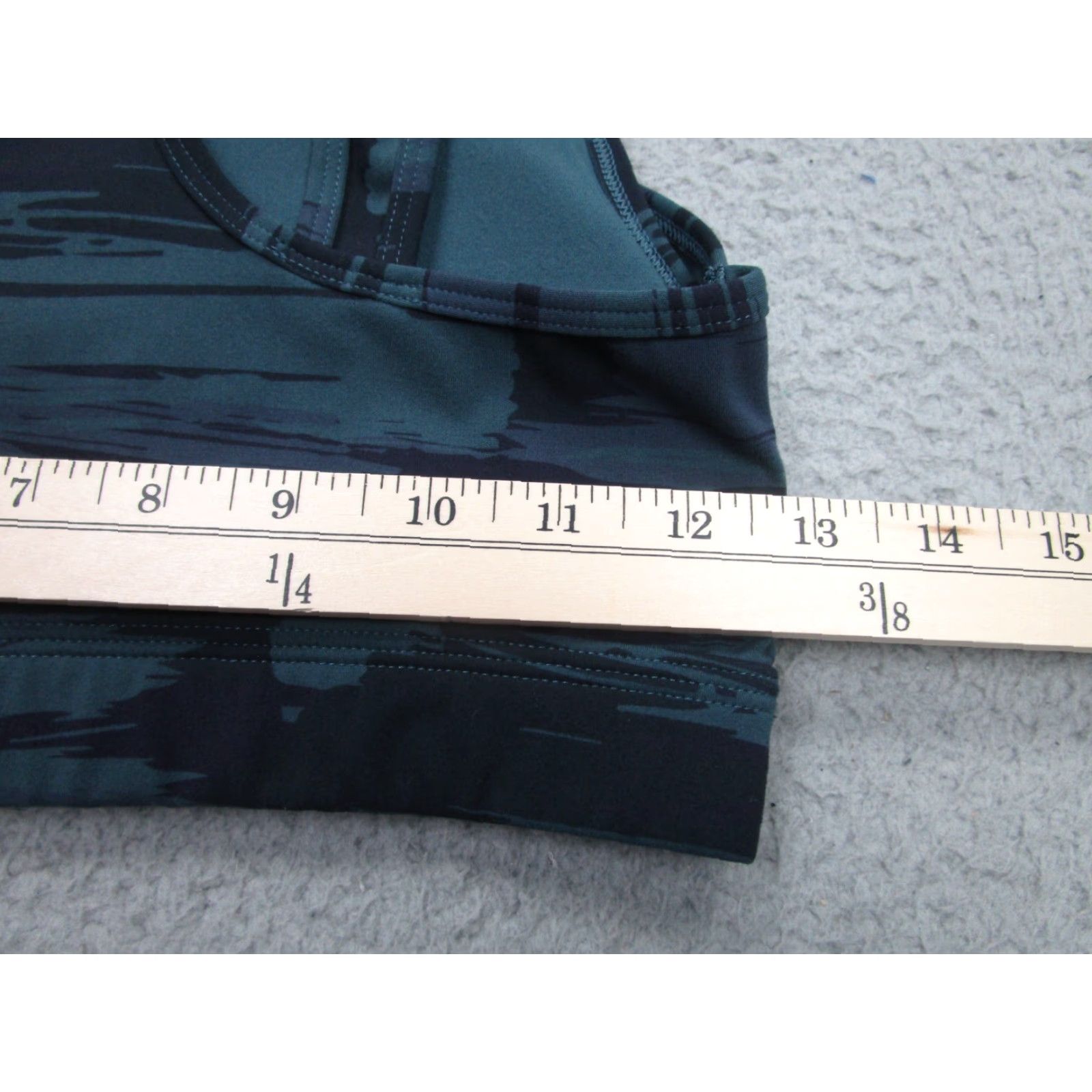 Vintage Alphalete Sports Bra Women XS Blue Padded High Support Wireless Camouflage Size ONE SIZE - 6 Thumbnail