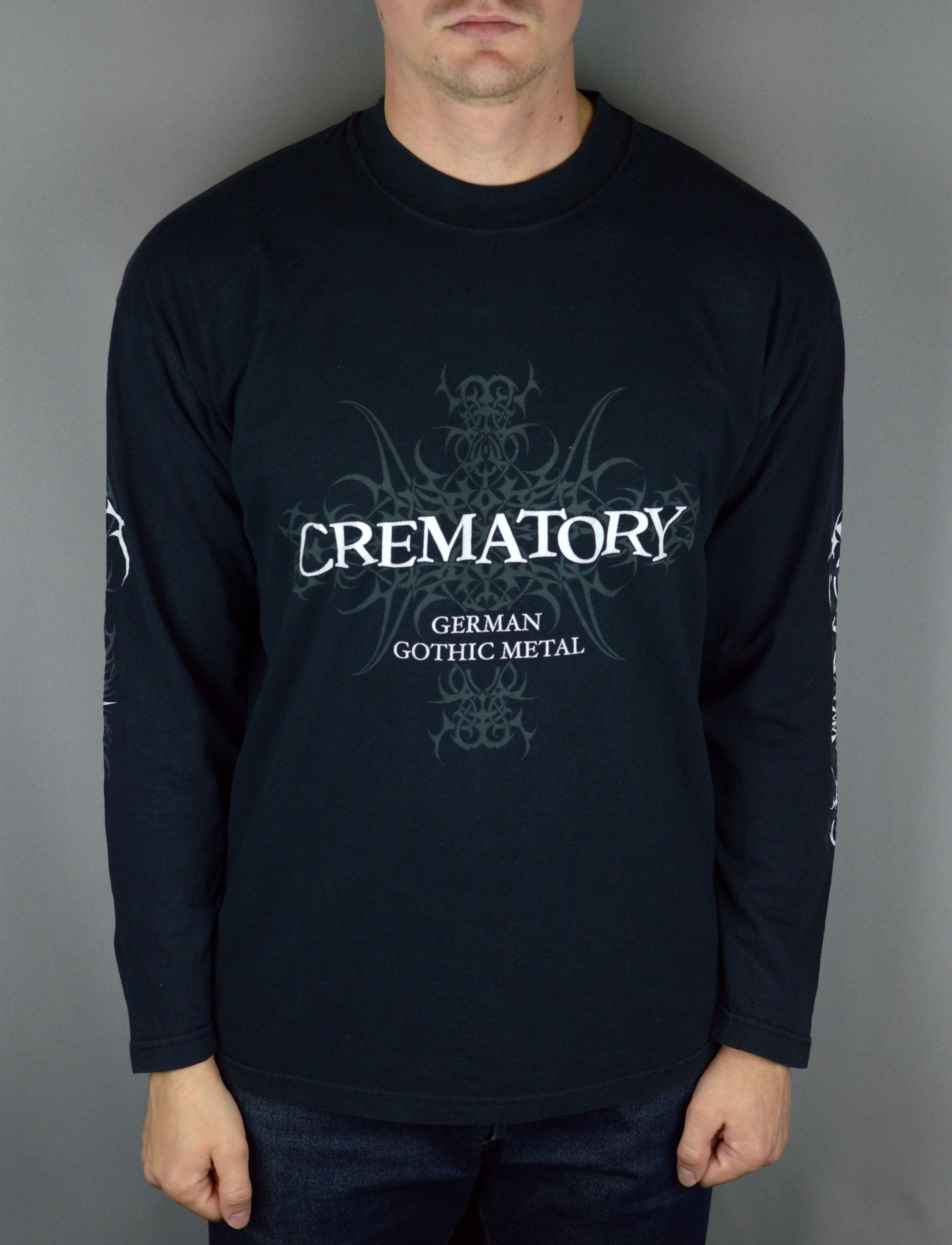 Vintage Crematory German Gothic metal 90s t shirt