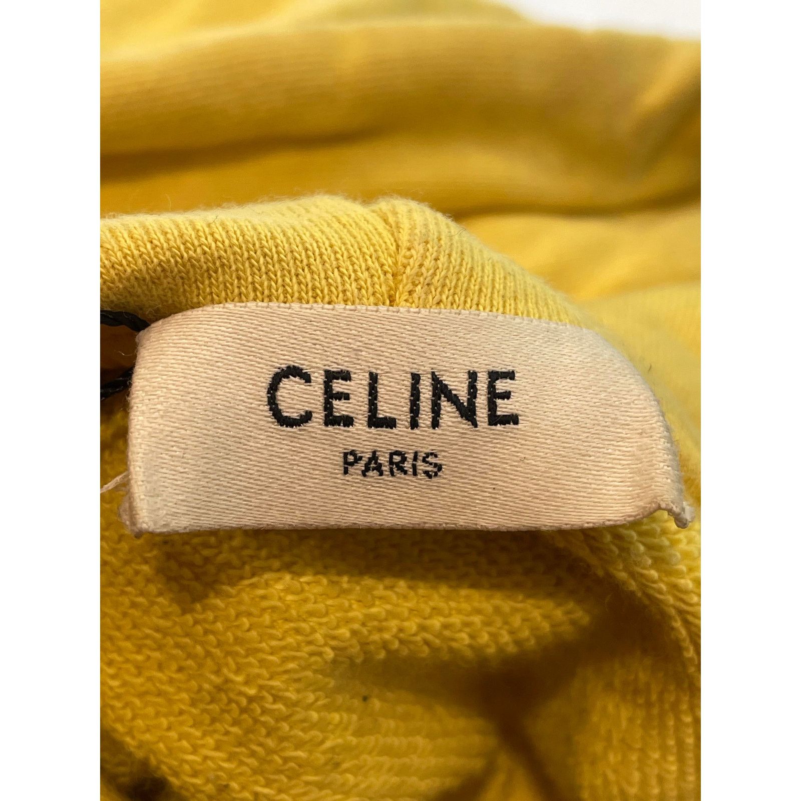 Celine Celine Studded Yellow Hoodie Size M / US 6-8 / IT 42-44 - 4 Thumbnail
