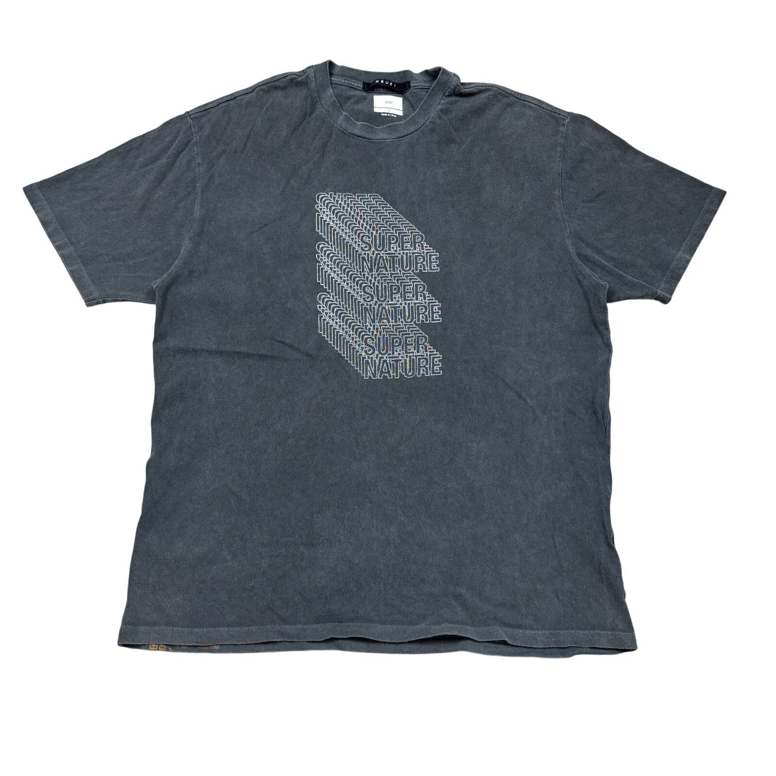 Ksubi Ksubi 3D Super Nature Faded Tee Shirt Mens Medium Streetwear Size US M / EU 48-50 / 2 - 1 Thumbnail