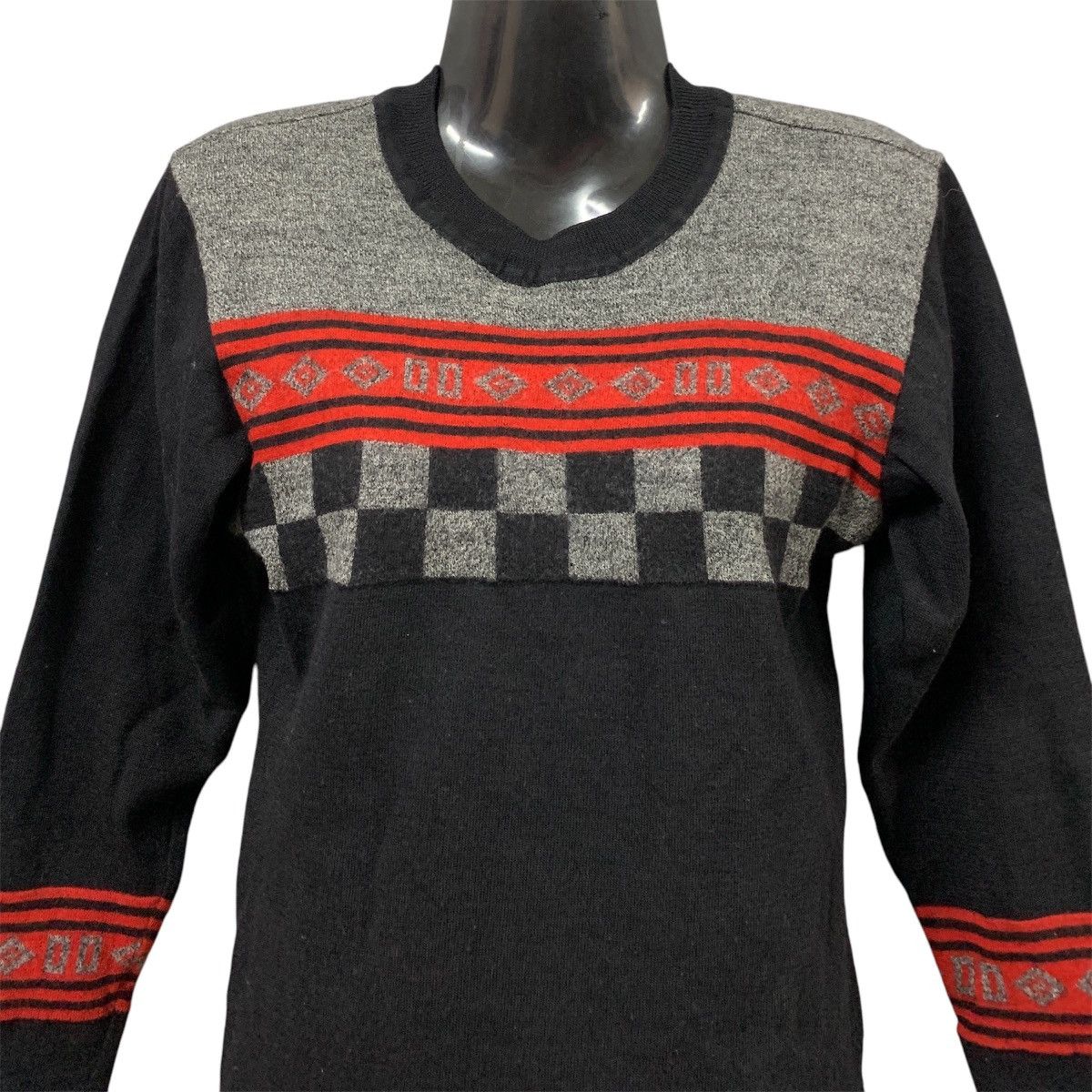 Pierre Cardin Vtg Pierre Cardin Tricot Wool Sweater Size M / US 6-8 / IT 42-44 - 2 Thumbnail