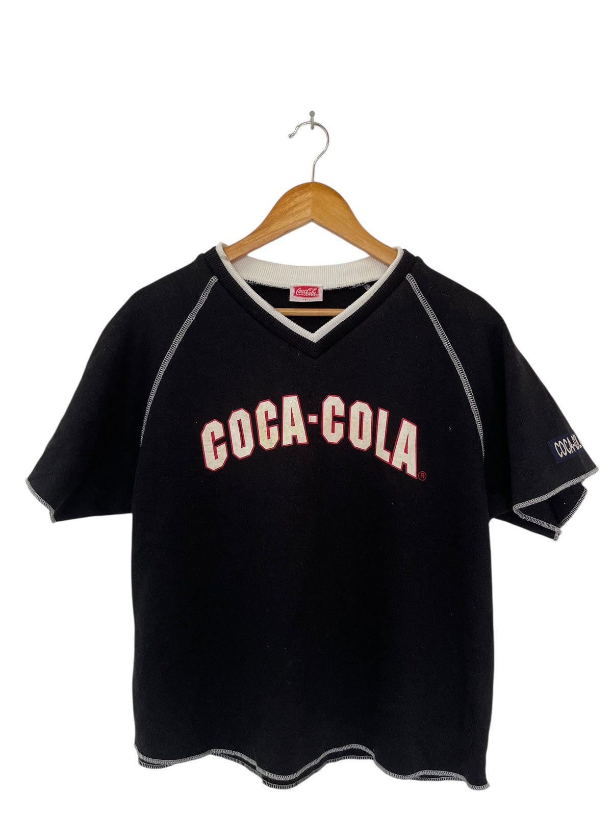 Coca Cola × Vintage VINTAGE COCA COLA ROUNDNECK SHIRT Size US L / EU 52-54 / 3 - 1 Thumbnail