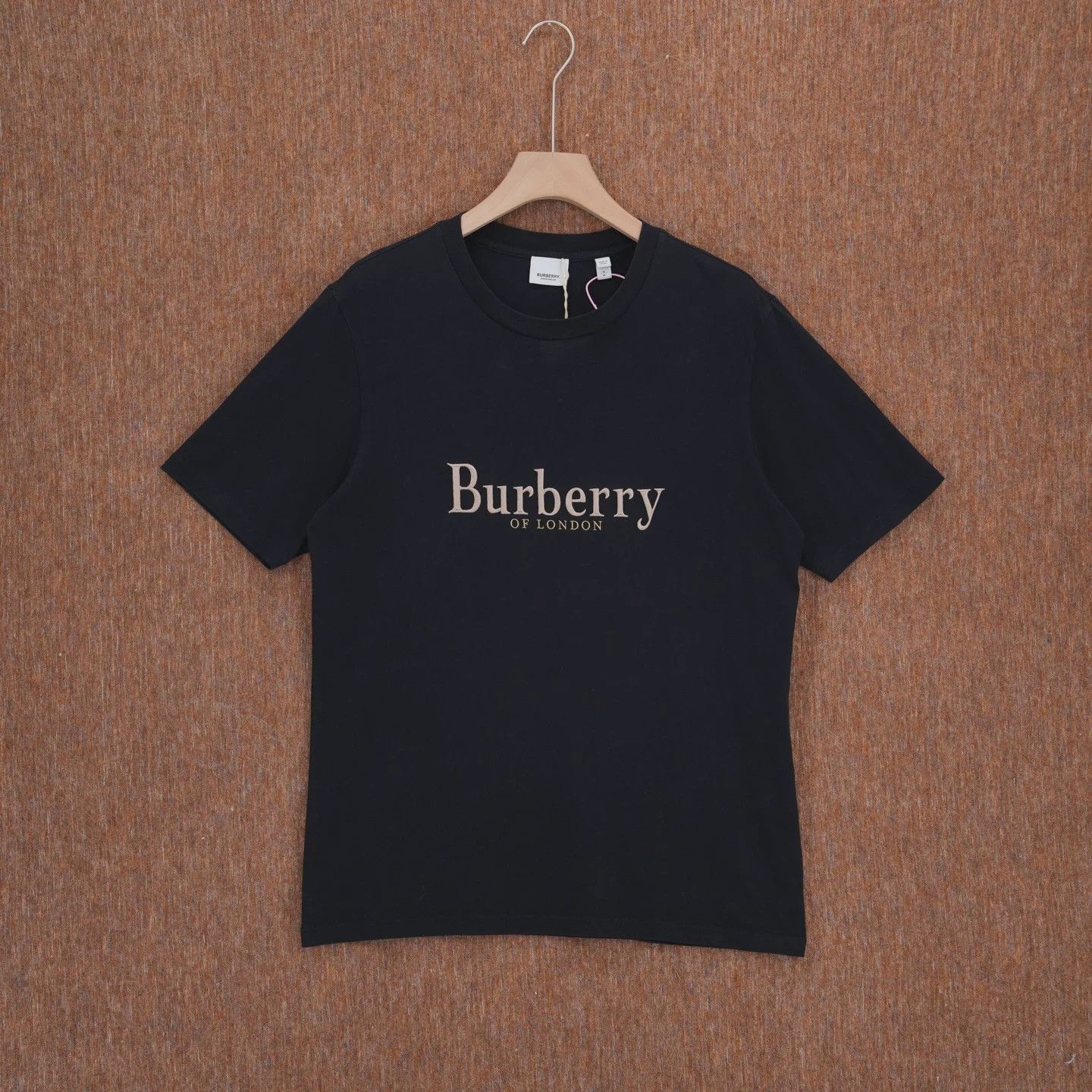 Burberry Burberry Embroidered Logo Short Sleeve Size US S / EU 44-46 / 1 - 1 Thumbnail