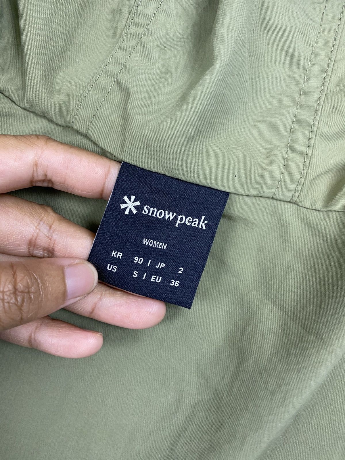 Snow Peak Vintage Snow Peak Light Green In Parka Style Hooded Jacket Size M / US 6-8 / IT 42-44 - 11 Thumbnail