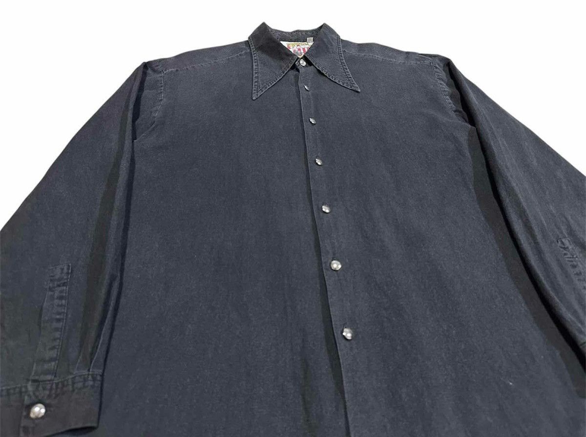 If Six Was Nine × Japanese Brand × Seditionaries 🔥Rare Vintage CCC Suzie B London Dracula Shirt Goth Punk UK Size US L / EU 52-54 / 3 - 3 Thumbnail