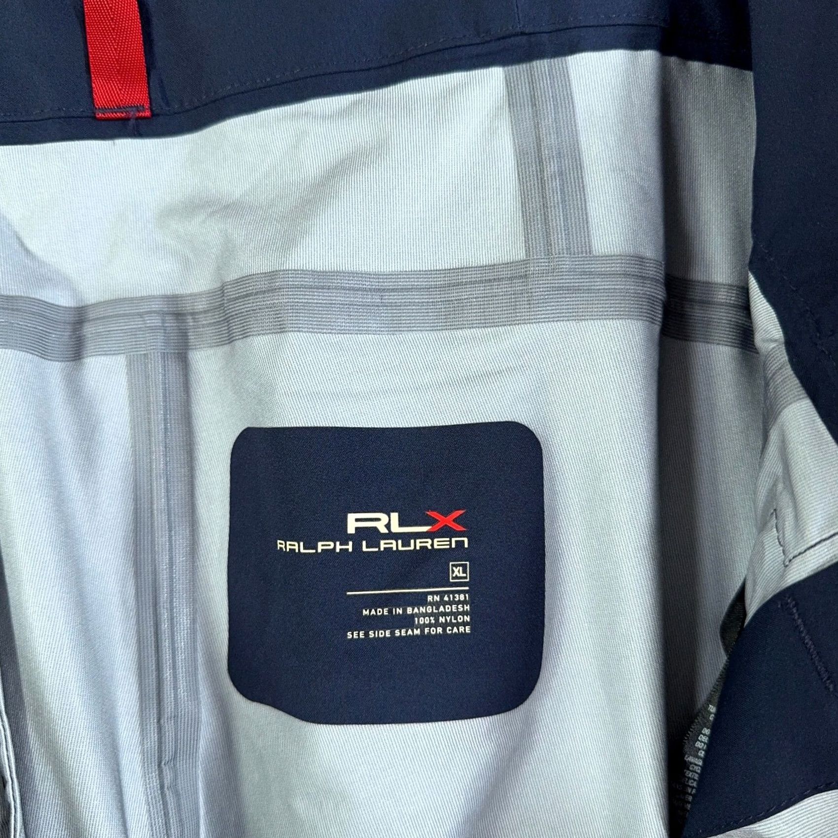 RLX Ralph Lauren VINTAGE RLX Ralph Lauren GOLF US OPEN Rain Pants Mens XL Navy NEW Size US 36 / EU 52 - 3 Thumbnail