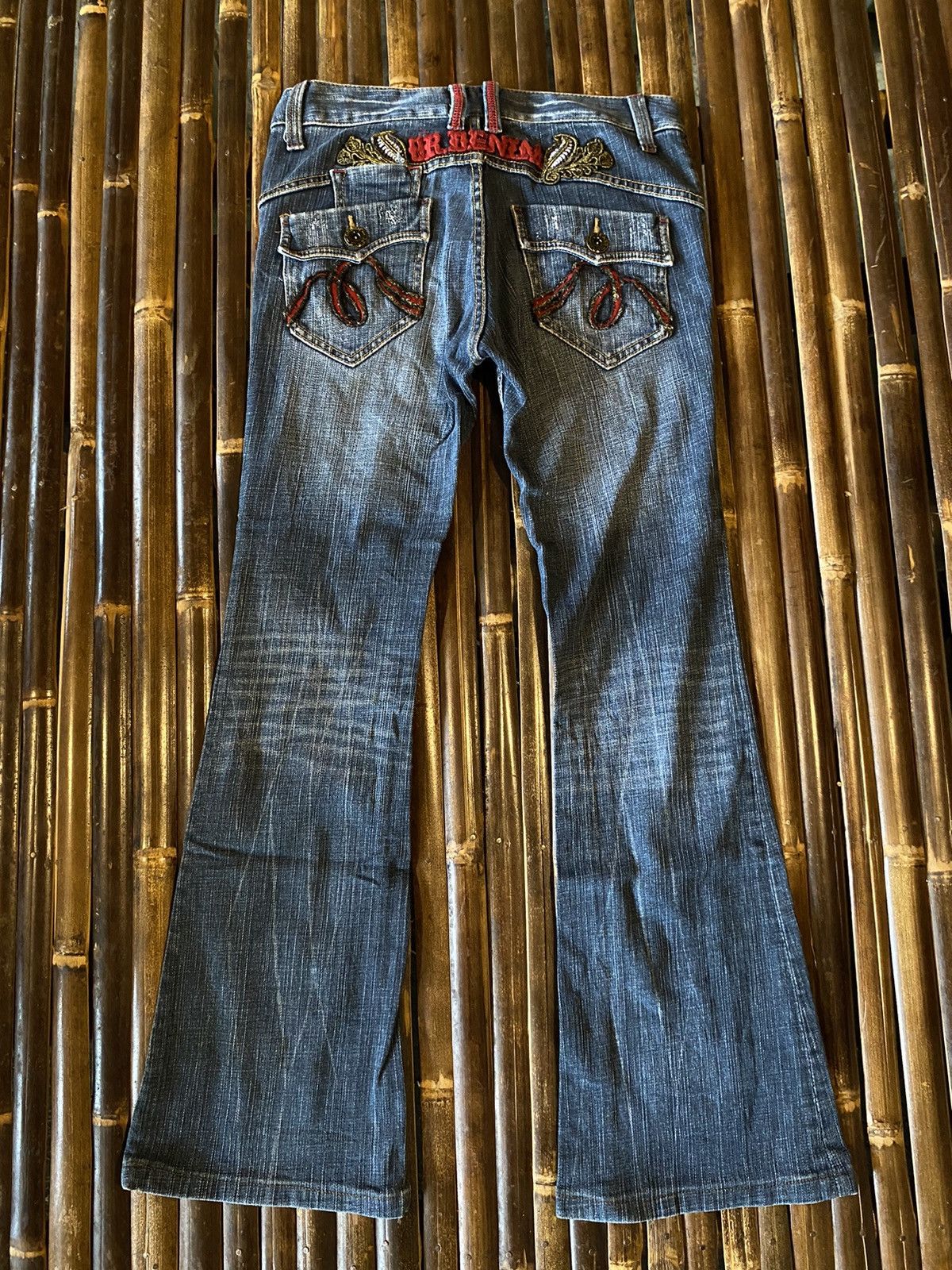 image of Vintage Flare Oririn Jeans Bootcut in Denim, Women's (Size 31)