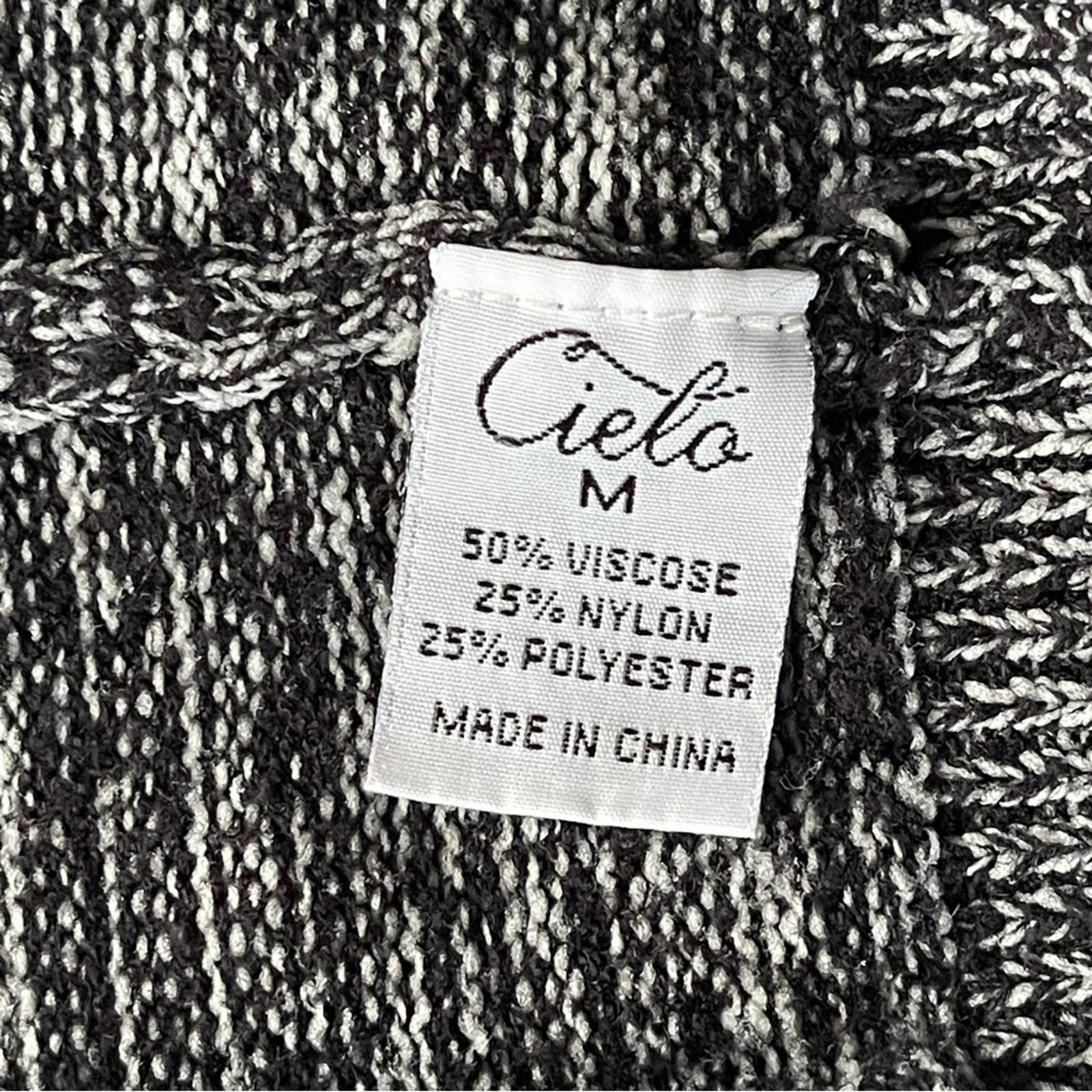 Cote&Ciel Cielo Charcoal Open-Front Cardigan in Medium size Size M / US 6-8 / IT 42-44 - 6 Thumbnail