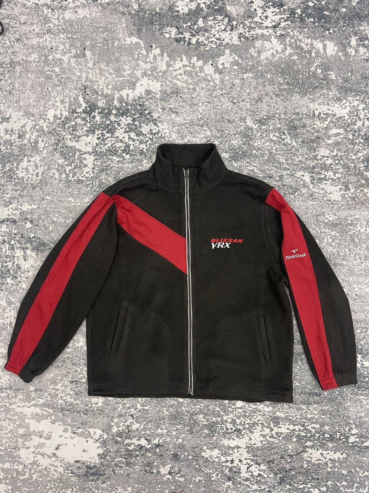 Japanese Brand VINTAGE BRIDGESTONE BLIZZAK VRX FULL ZIPPER JACKET Size US L / EU 52-54 / 3 - 1 Thumbnail