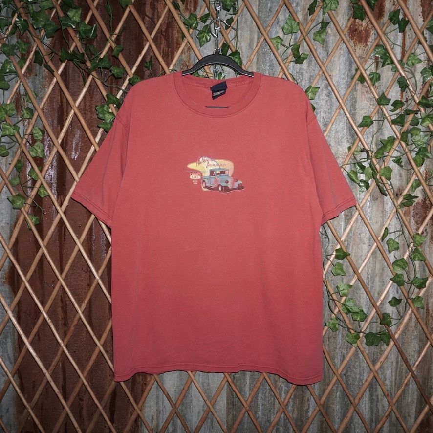 Route 66 Large -Vintage Y2K route 66 authentic Jeans 00s clay red tee Size US L / EU 52-54 / 3 - 1 Thumbnail