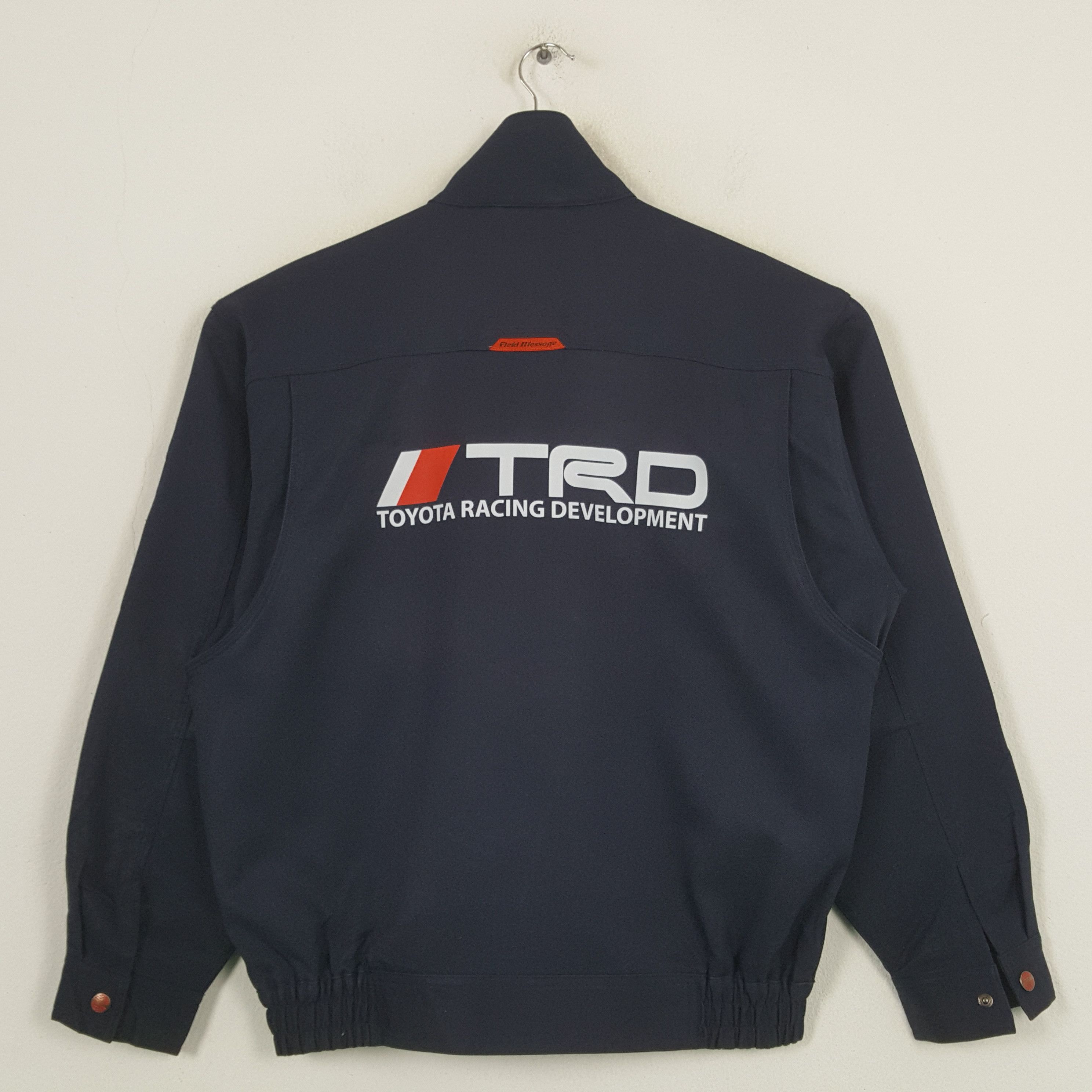 Japanese Brand × Vintage Vintage TRD TOYOTA RACING Team Custom Jacket C284N17 Size US L / EU 52-54 / 3 - 1 Thumbnail