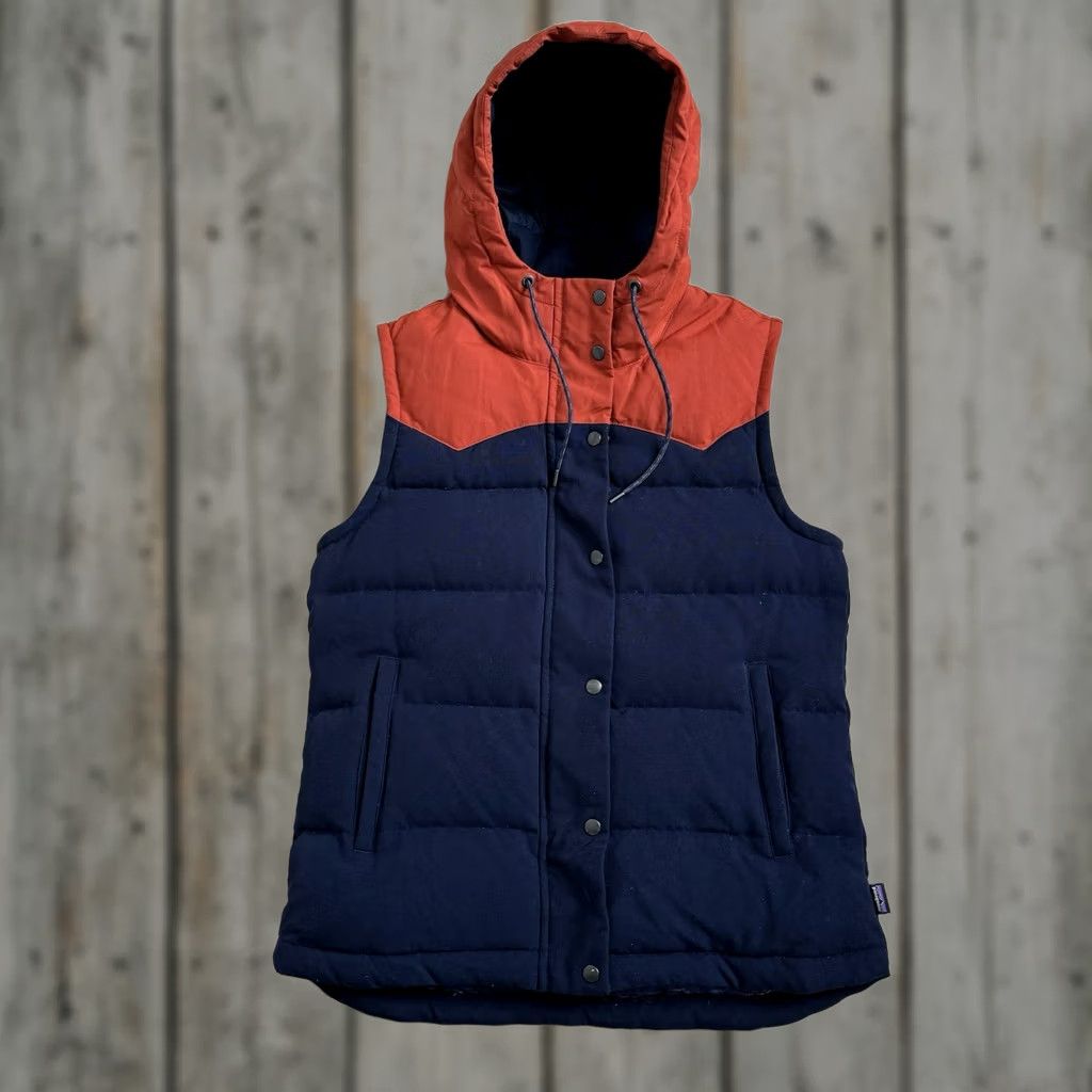 Patagonia Patagonia Bivy Vest Women’s Medium Navy Blue Full Zip Hooded Outdoor Size M / US 6-8 / IT 42-44 - 1 Thumbnail