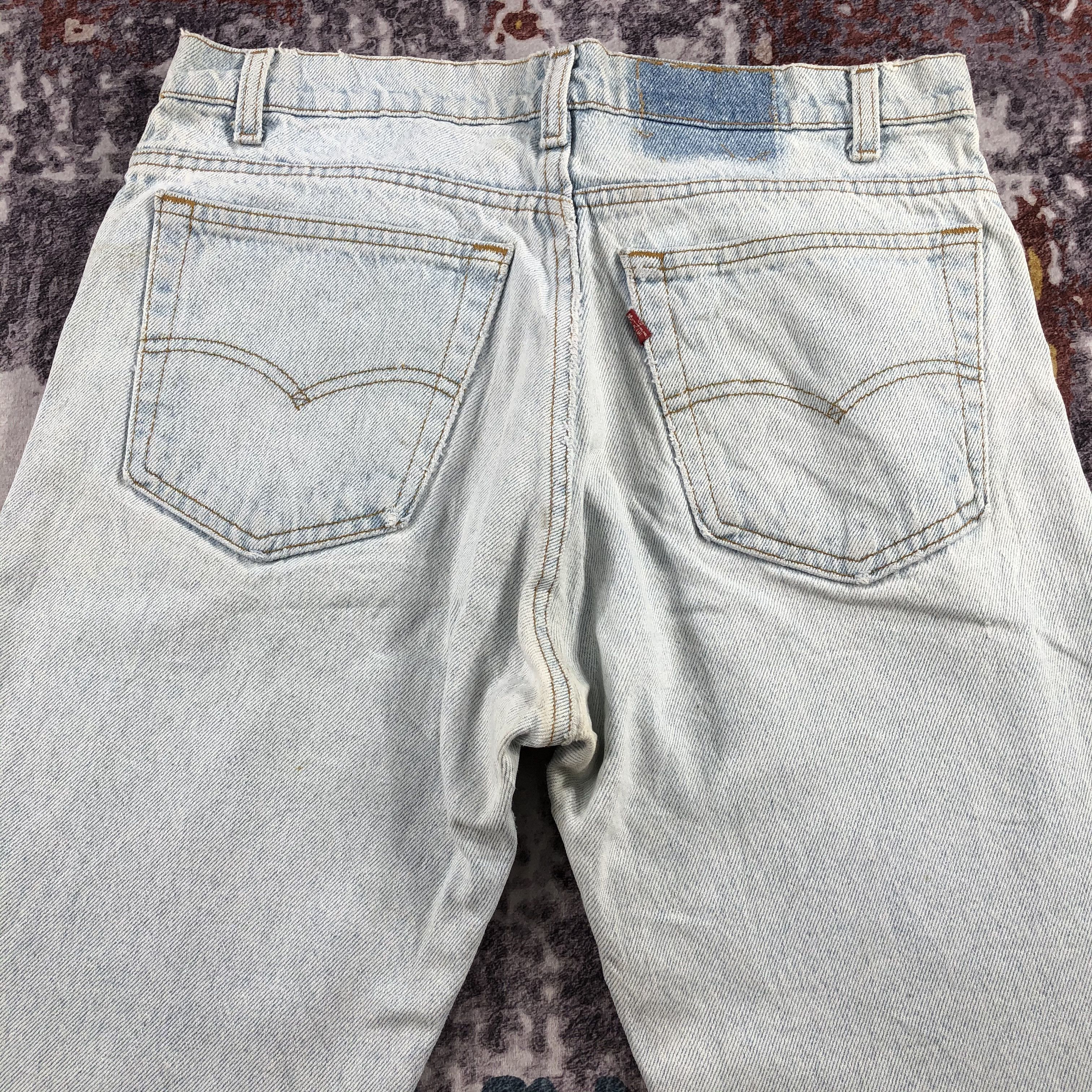 Levi's × Vintage Vintage 90s Light Wash Levis 505 Jeans-JM2408 Size US 33 - 6 Thumbnail