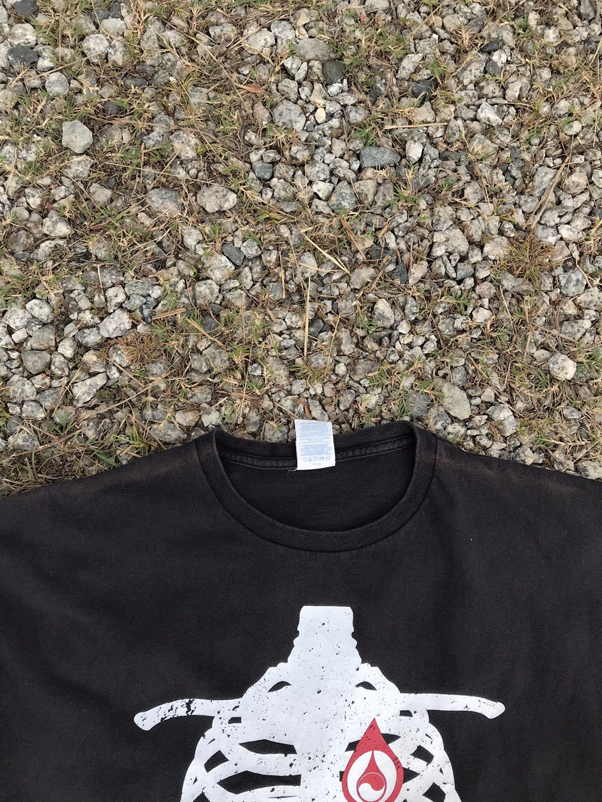 Japanese Brand Vintage Distressed Skeleton No Bones About It Tee Vanson Size US XXL / EU 58 / 5 - 4 Thumbnail