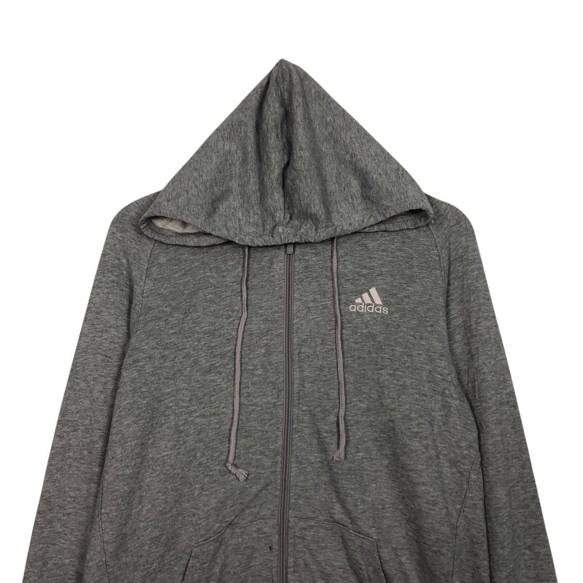 Adidas 📌Rich Grey Vintage Zipper Jacket Adidas Size US M / EU 48-50 / 2 - 4 Thumbnail