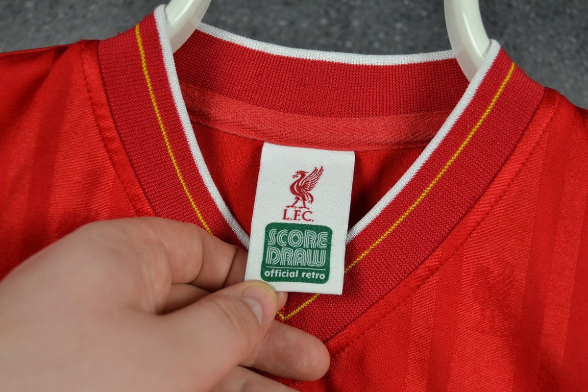 Vintage Liverpool Home Football Shirt Retro Soccer Score Draw Size US S / EU 44-46 / 1 - 9 Thumbnail