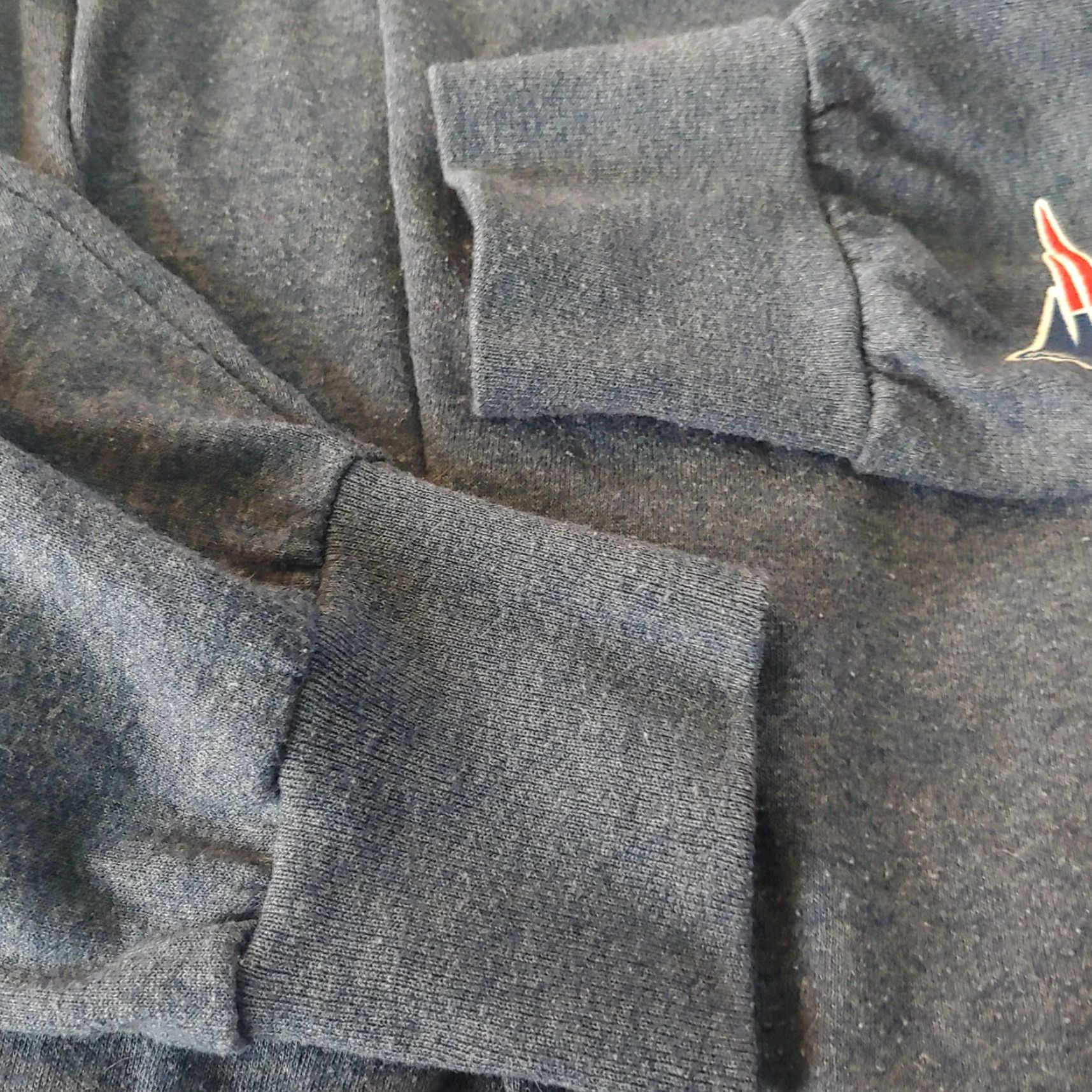 NFL New England Patriots Shirt 2XL Navy Long Sleeve NFL Team Apparel Men Size US XXL / EU 58 / 5 - 5 Thumbnail