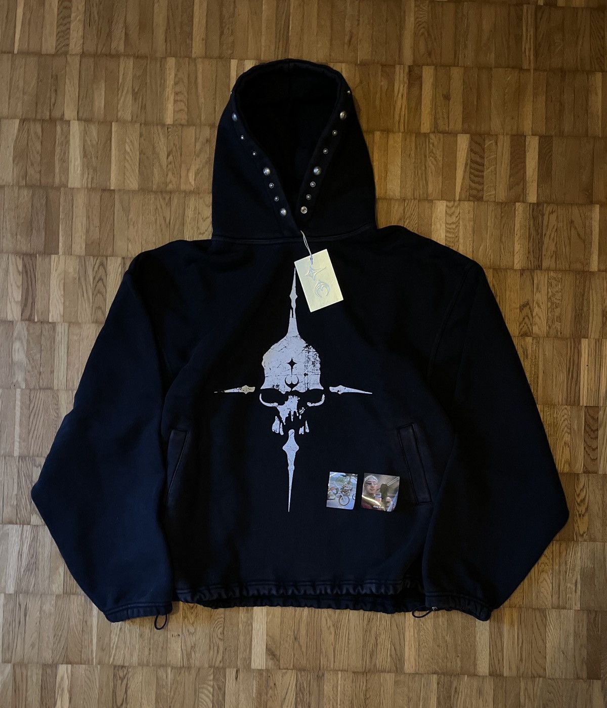 Thug Club Dragon Stud Hoodie | Grailed