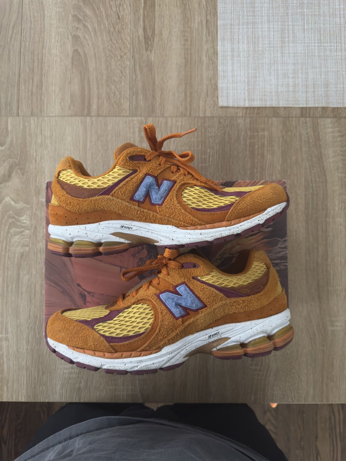 New Balance × Salehe Bembury Salehe Bembury 2002R “Peace Be The Journey” Size US 9.5 / EU 42-43 - 1 Thumbnail