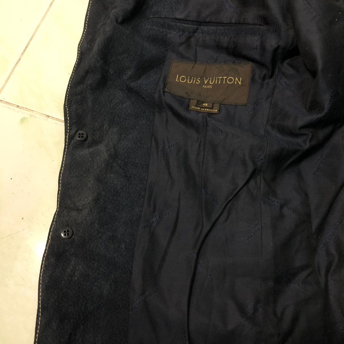 Louis Vuitton 🔥ARCHIVE PIG SKINS LEATHER CHORE JACKET LOUIS VUITTON PARIS Size US M / EU 48-50 / 2 - 23 Thumbnail
